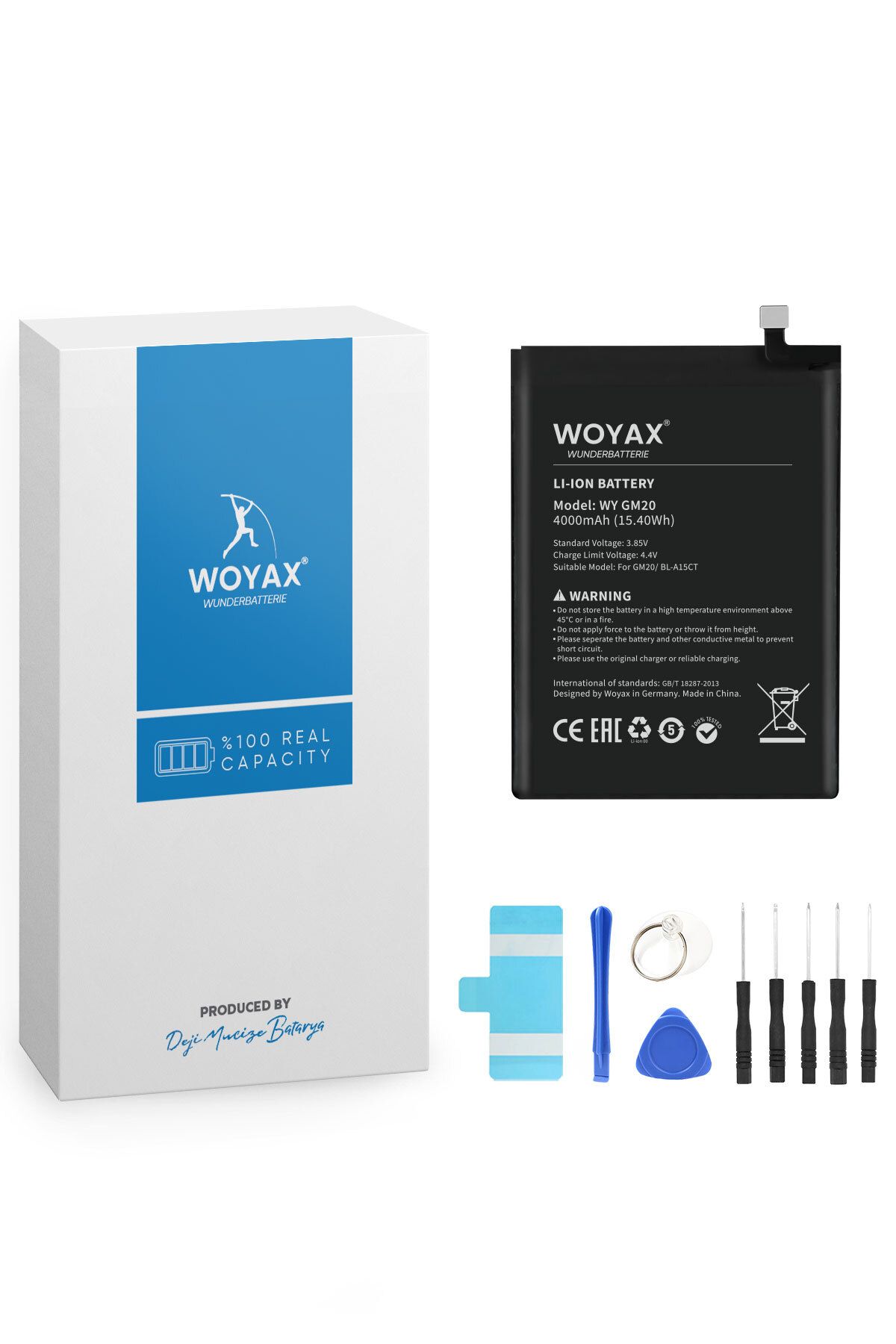 Woyax by Deji General Mobile GM20 Batarya