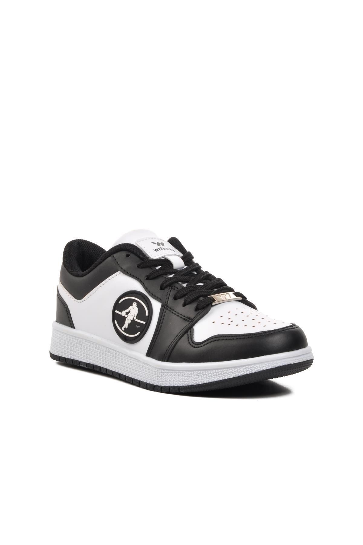 WALKWAY Sloga Siyah-Beyaz Unisex Sneaker