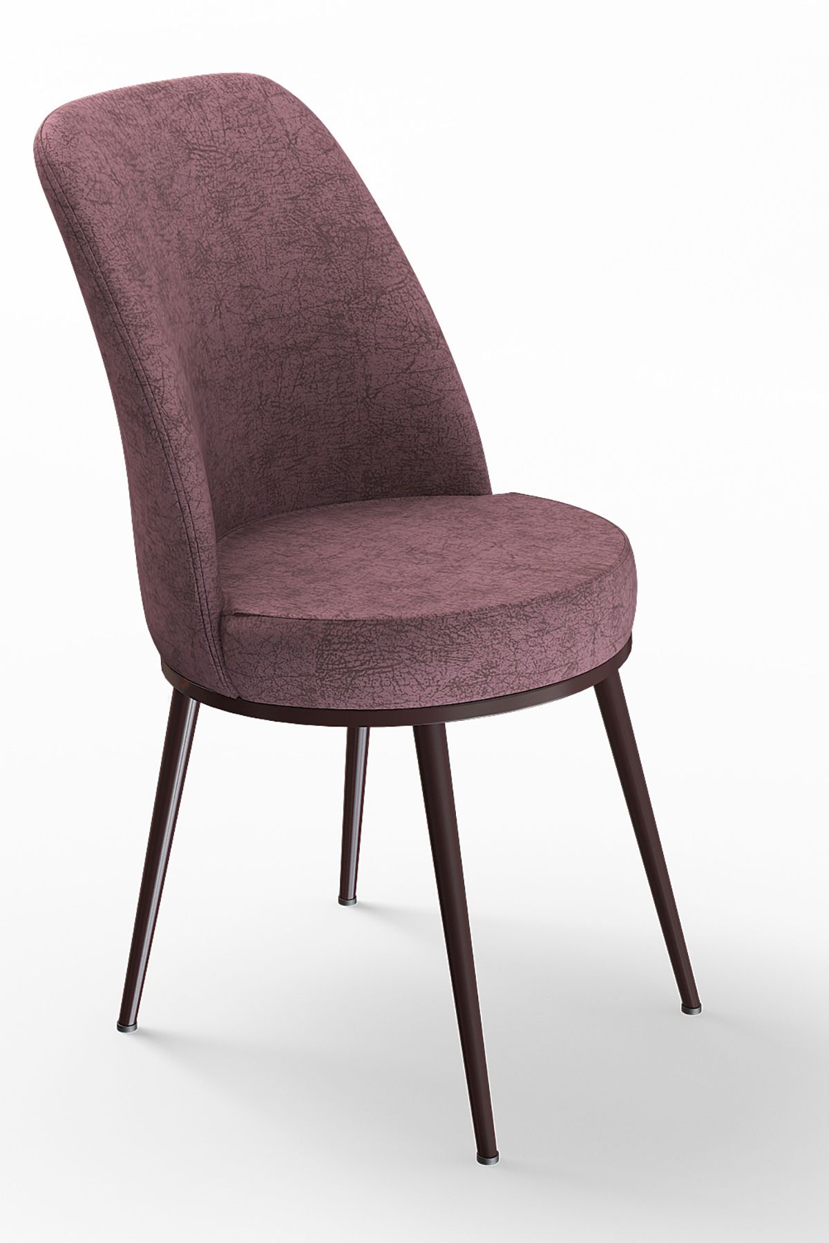 Rovena Neon 1. Kalite Mutfak Sandalyesi (kahverengi Metal Ayaklı )