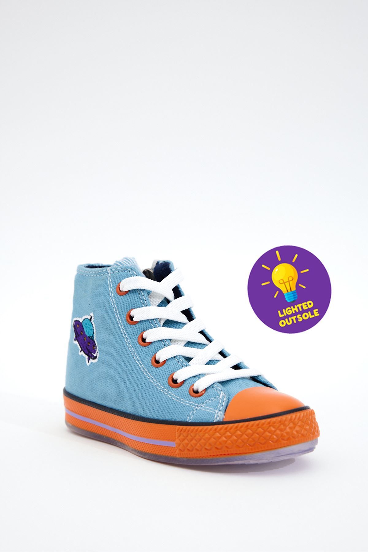 Dudino Dustin Bilekte Işıklı Trend Unisex Çocuk Sneaker-space