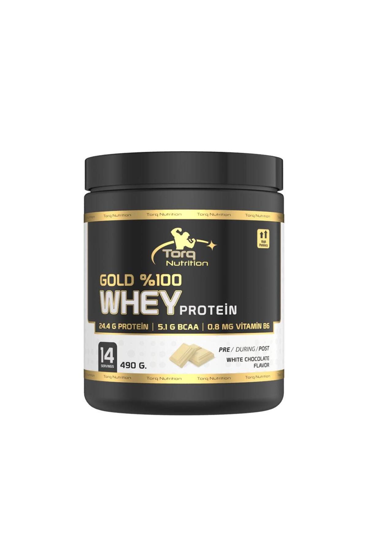 Torq Nutrition Gold Whey Protein Beyaz Çikolata Aromalı 490 gr