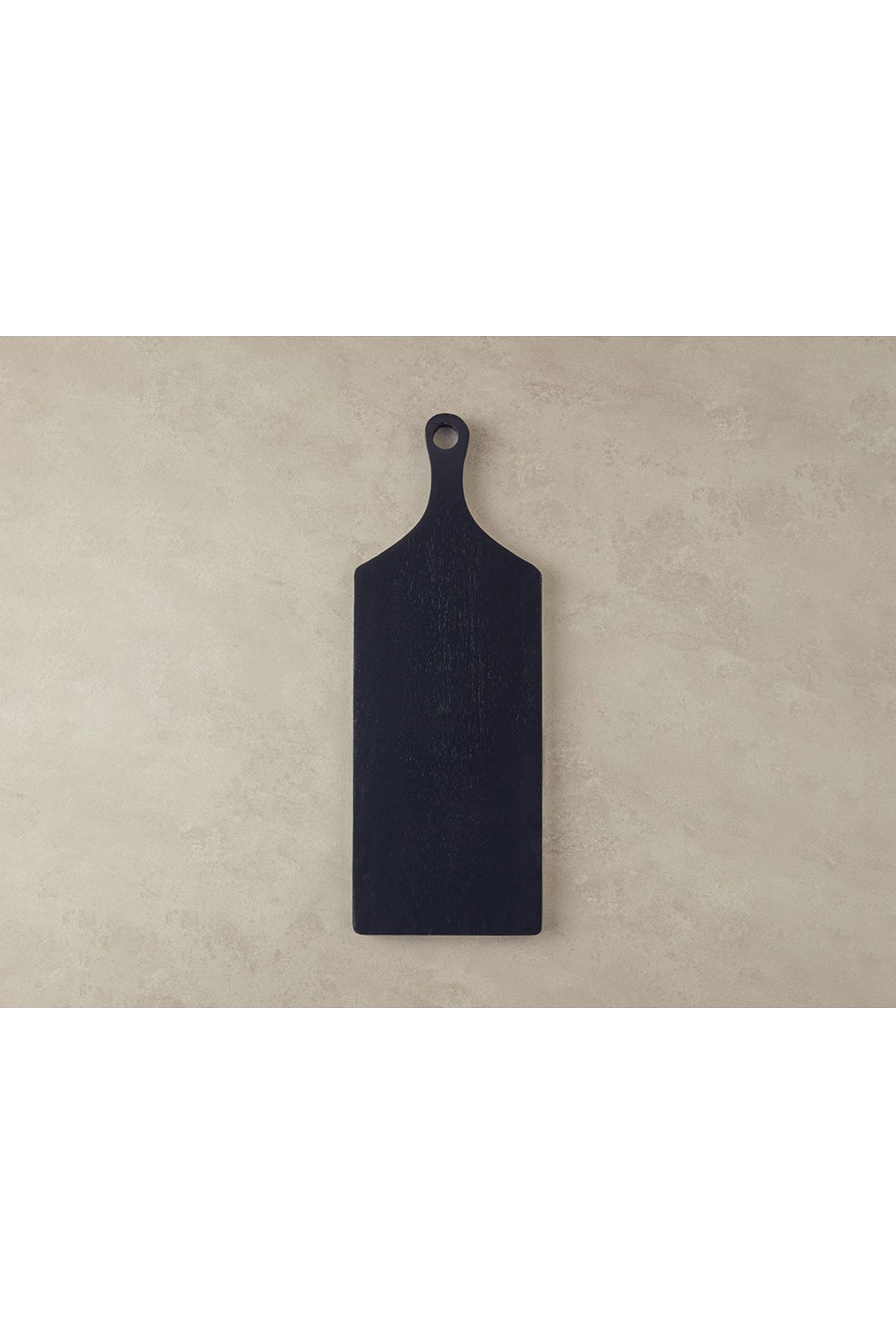 English Home Simple Black Akasya Kesme Tahtası 50x18 cm Siyah