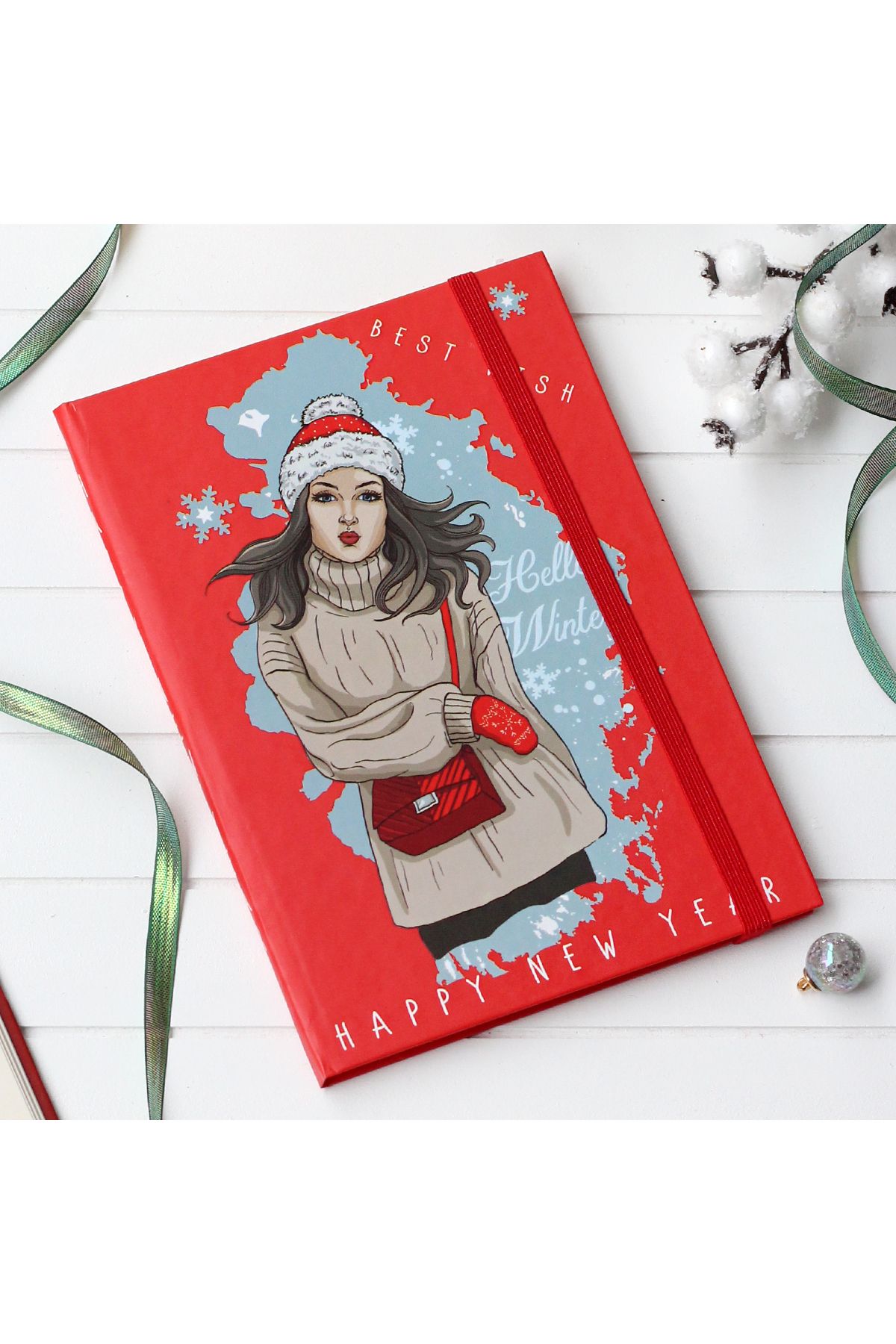 Bimotif Yılbaşı Temalı Defter, Hello Winter