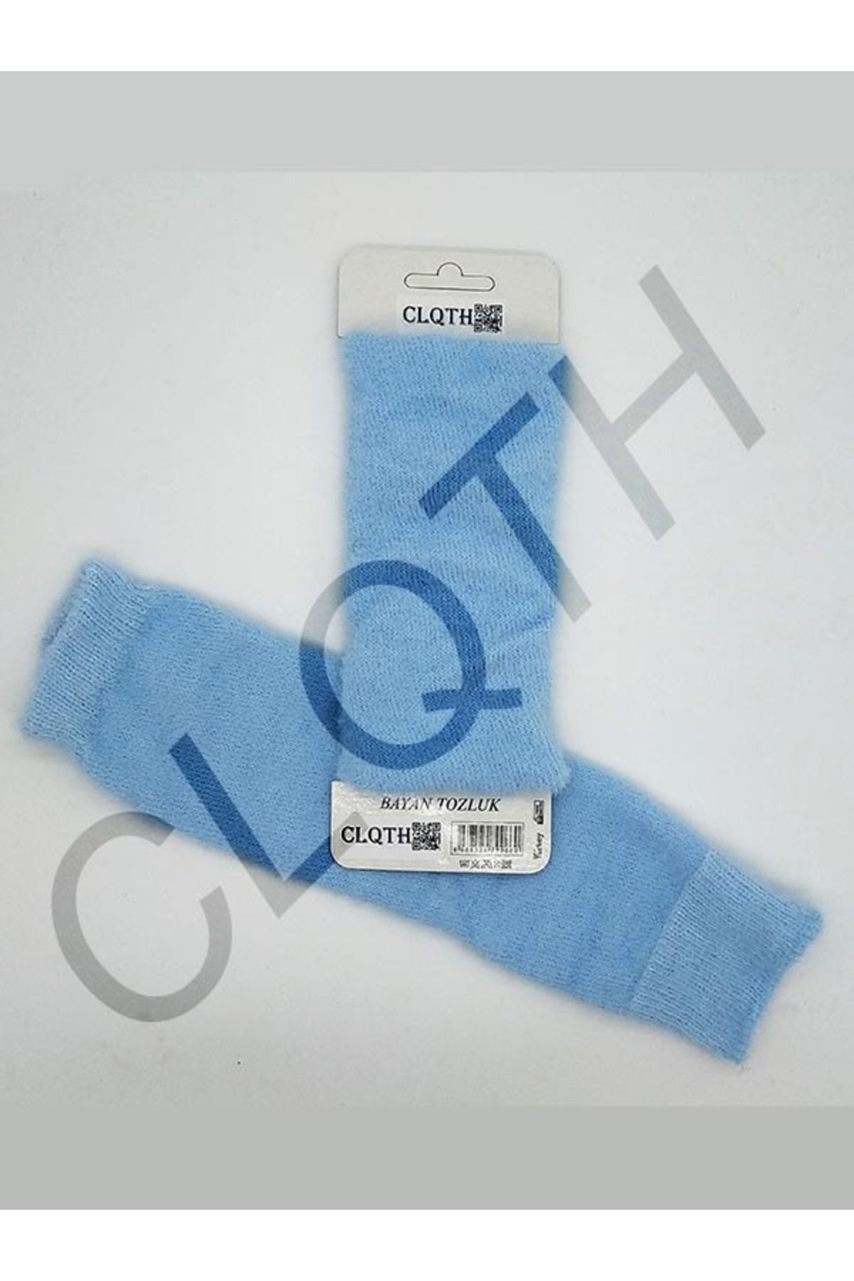 CLQTH Yumuşacık Tüylü Thermal Etkili İçi Yünlü Tozluk Bot Çorabı