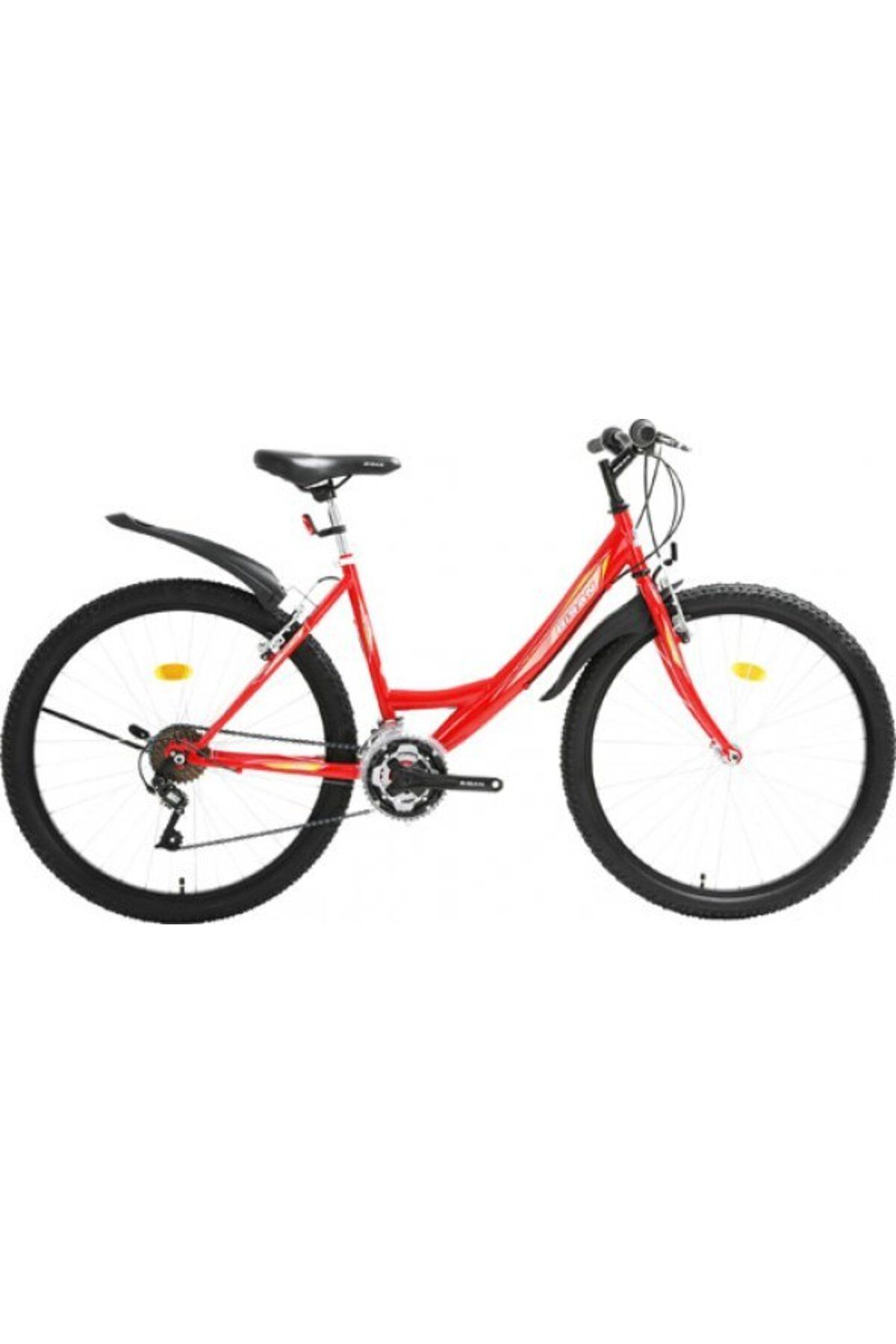 Bisan Sentıero-22 24 Jant Bisiklet Kırmızı Beyaz