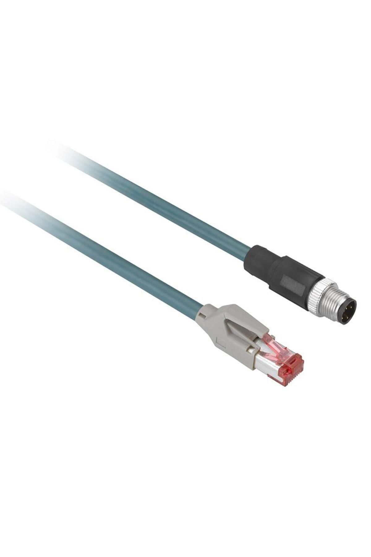 Schneider XGSZ12E4503 3m M12-Rj45 RFID Ethernet Kablosu