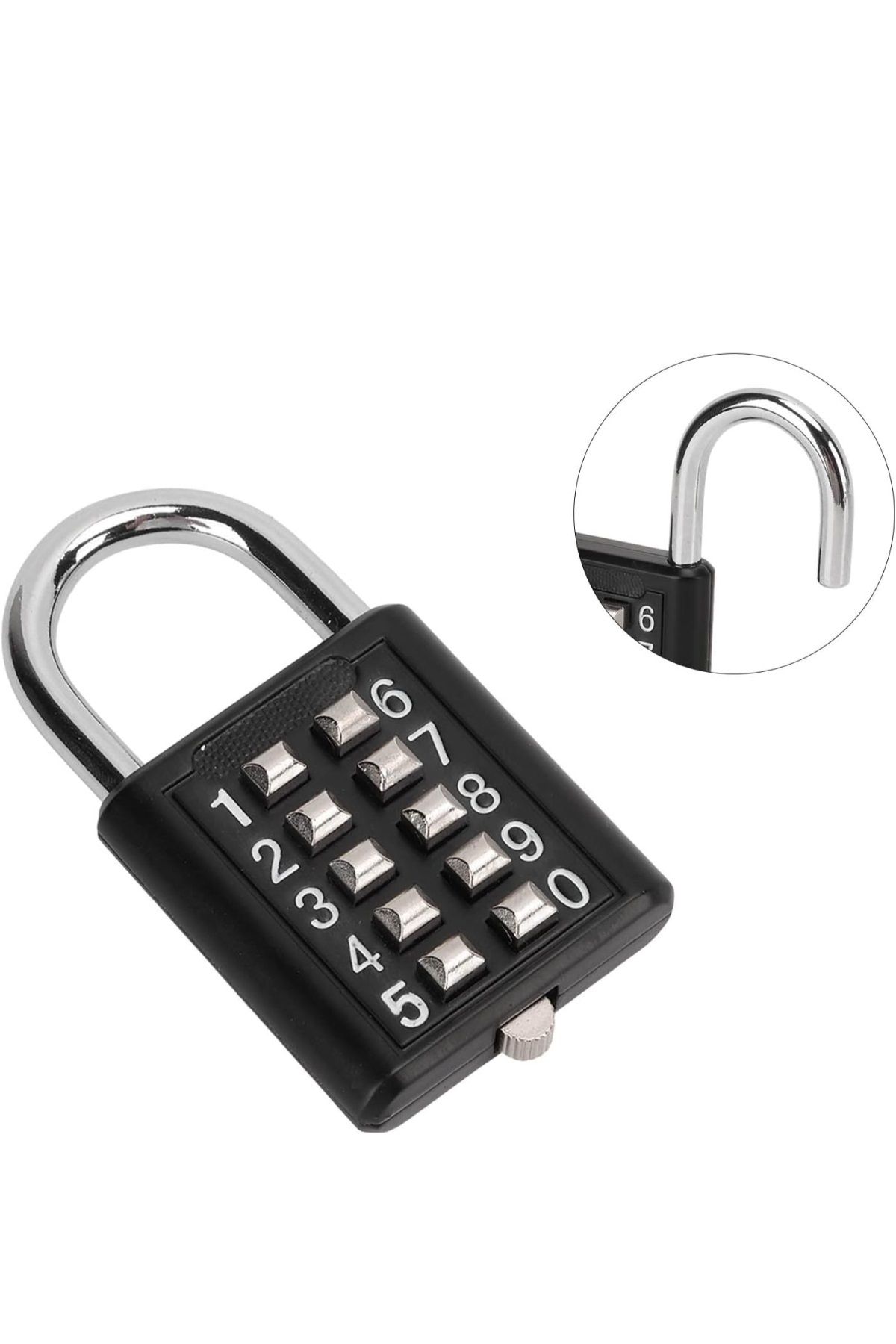 Dahaus 10 Şifreli Akıllı Kilit Basmalı Şifreli Kilit Ofis Dolap Bagaj Valiz Çanta Güvenlik Kilit XLK413