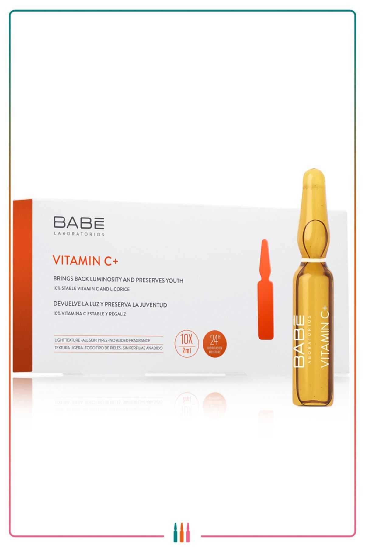 Babe Laboratorios Babe Vitamin C Ampul Aydınlatıcı Etkili Konsantre Bakım 10*2ml