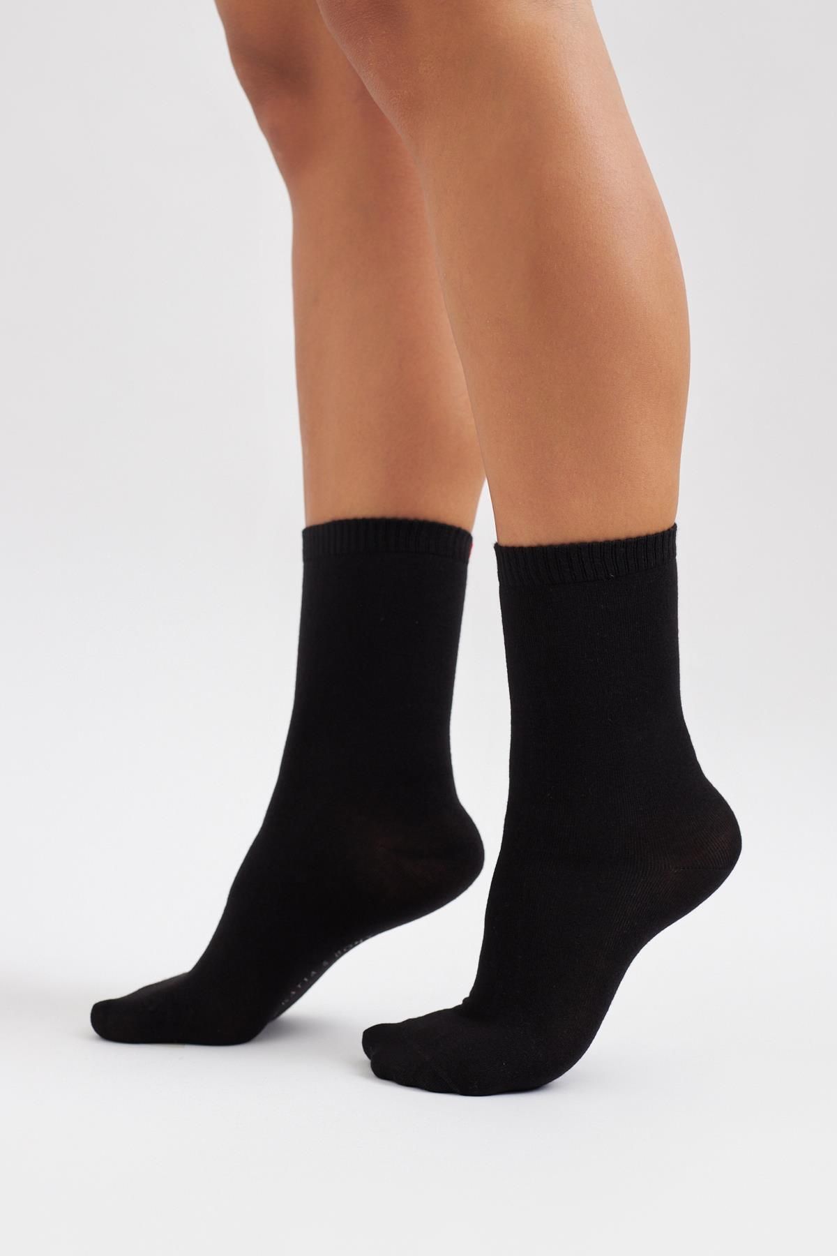 Katia & Bony Bambo Soket Çorap Siyah