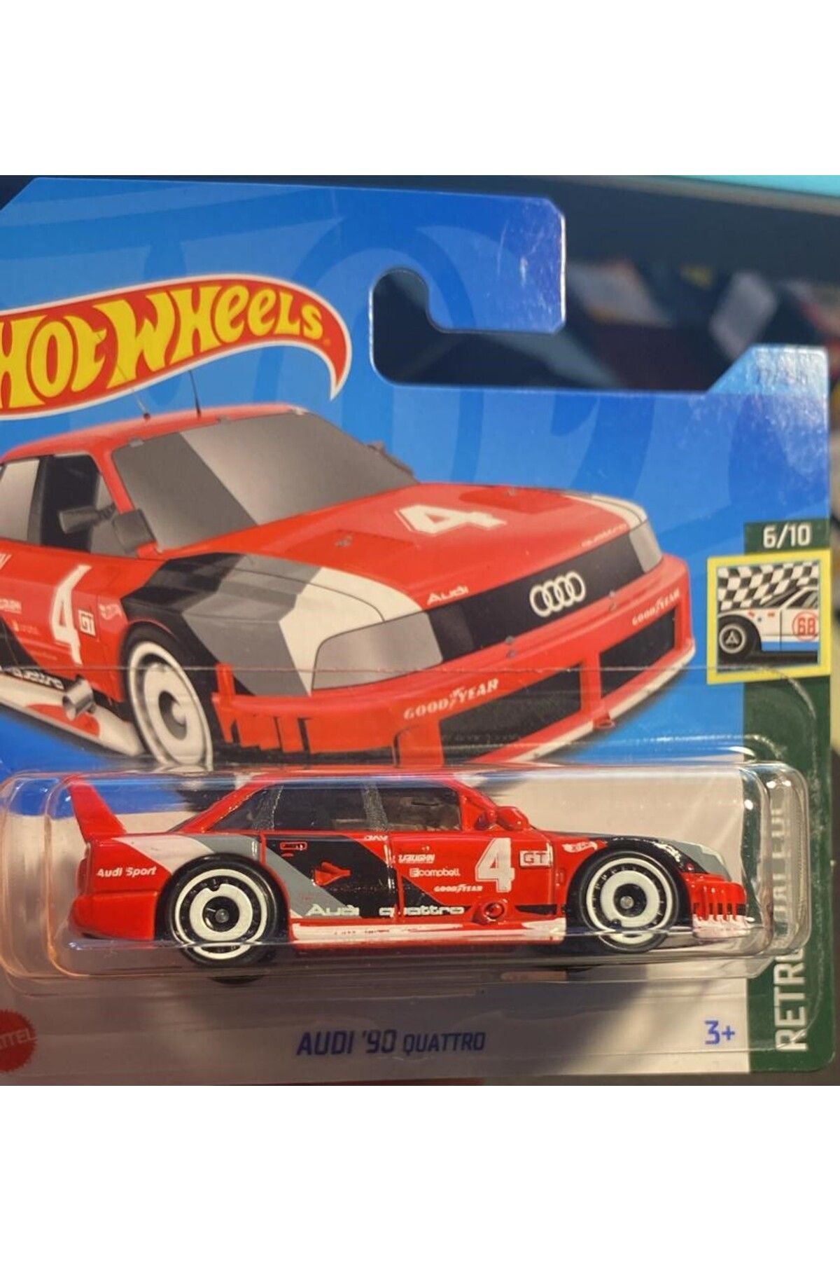 HOT WHEELS AUDI 90 QUATTRO RETRO RACERS KOLEKSİYONLUK MODEL ARABA