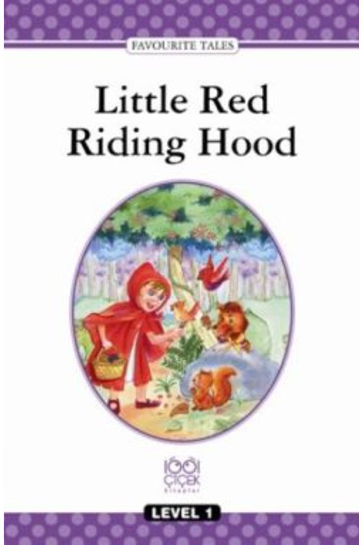 1001 Çiçek Kitaplar Little Red Riding Hood Level 1 Books