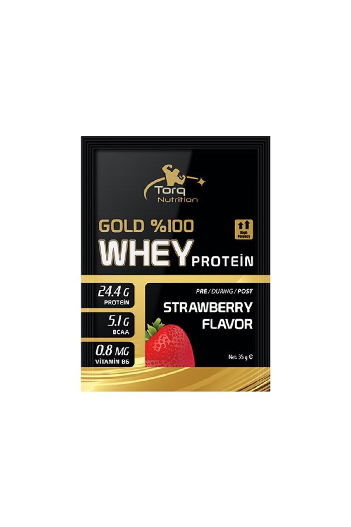 Torq Nutrition Gold Whey Protein 35 gr - Çilek