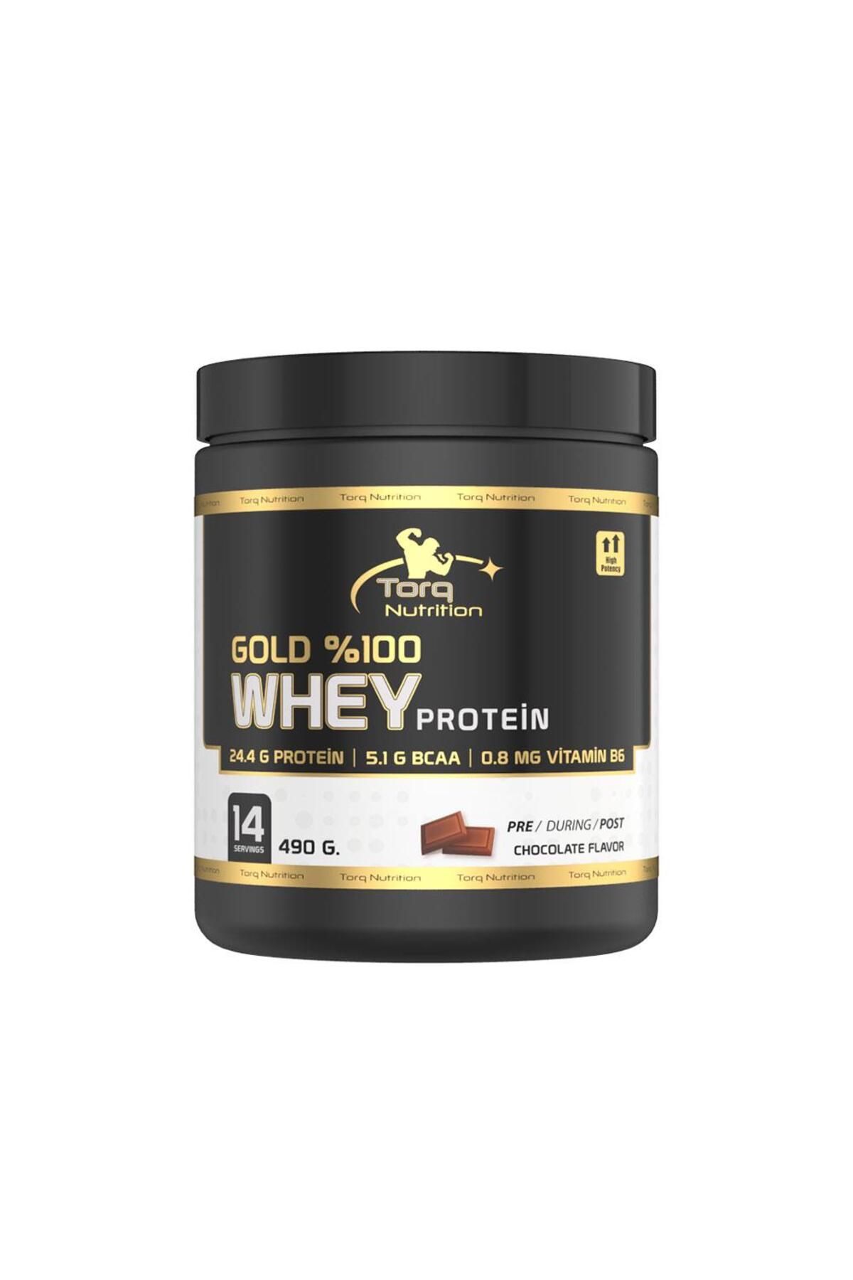Torq Nutrition Gold Whey Protein Çikolata Aromalı 490 gr