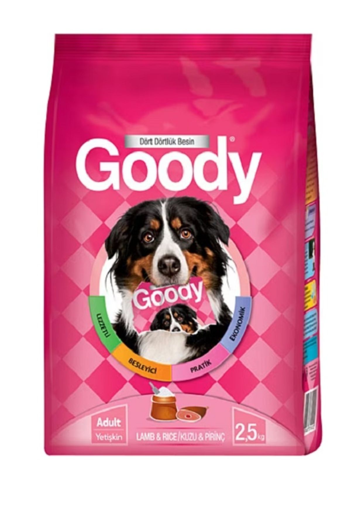 Goody Kuzu Etli (LAMB&RICE) Köpek Maması 2,5 Kg