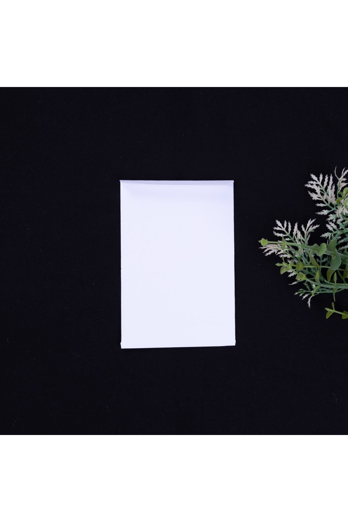 Bimotif Beyaz Zarf, 9x13 Cm 10 Adet