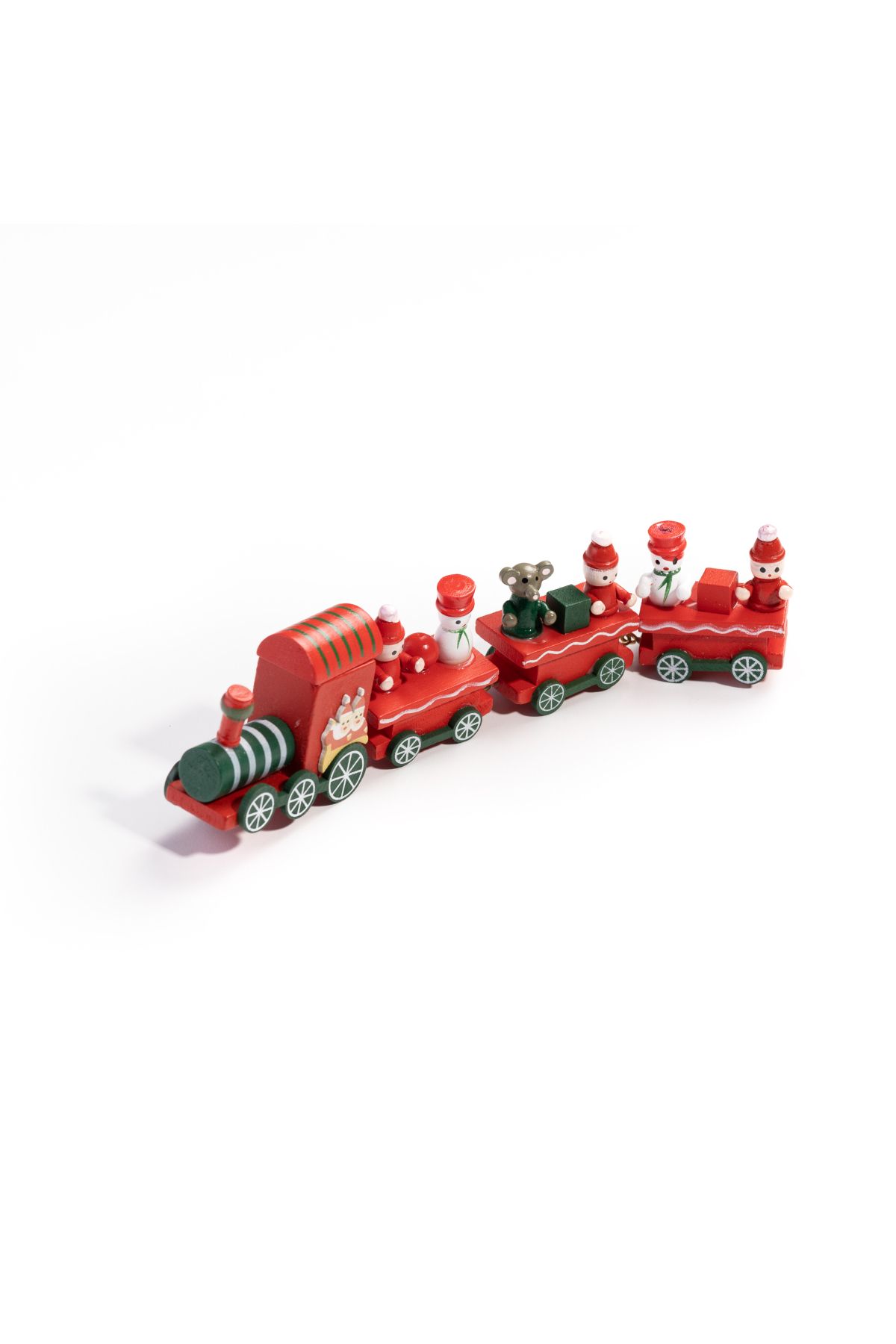 Bimotif Yılbaşı süsü oyuncak kırmızı tren 1 adet