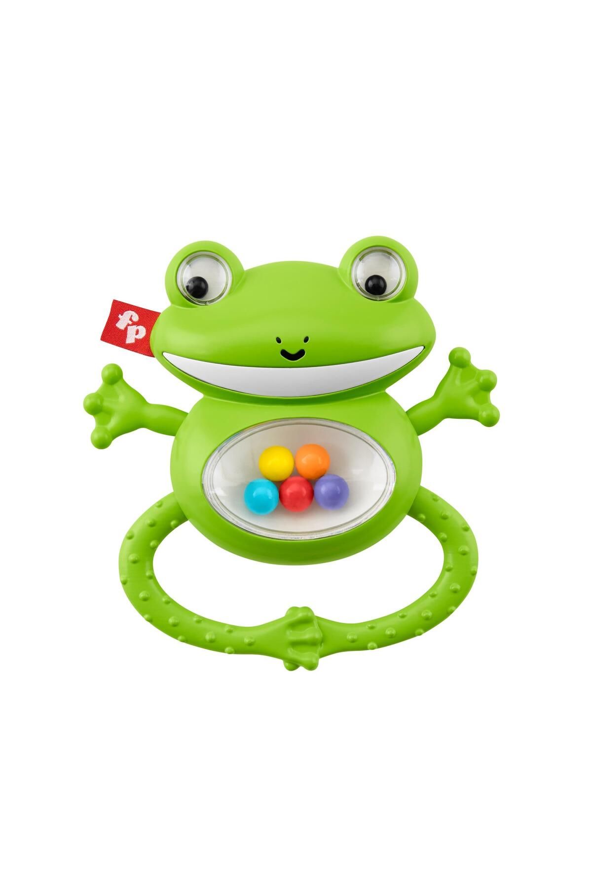 Fisher Price Sevimli Dostlar Dişlik Ve Çıngıraklar Kurbağa Ggf02-ggf03