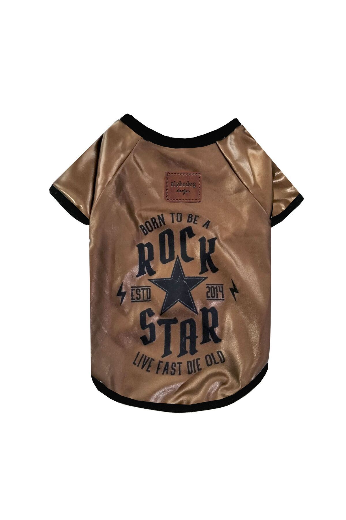 Alphadog Rockstar Kedi Köpek Kıyafeti T-shirt