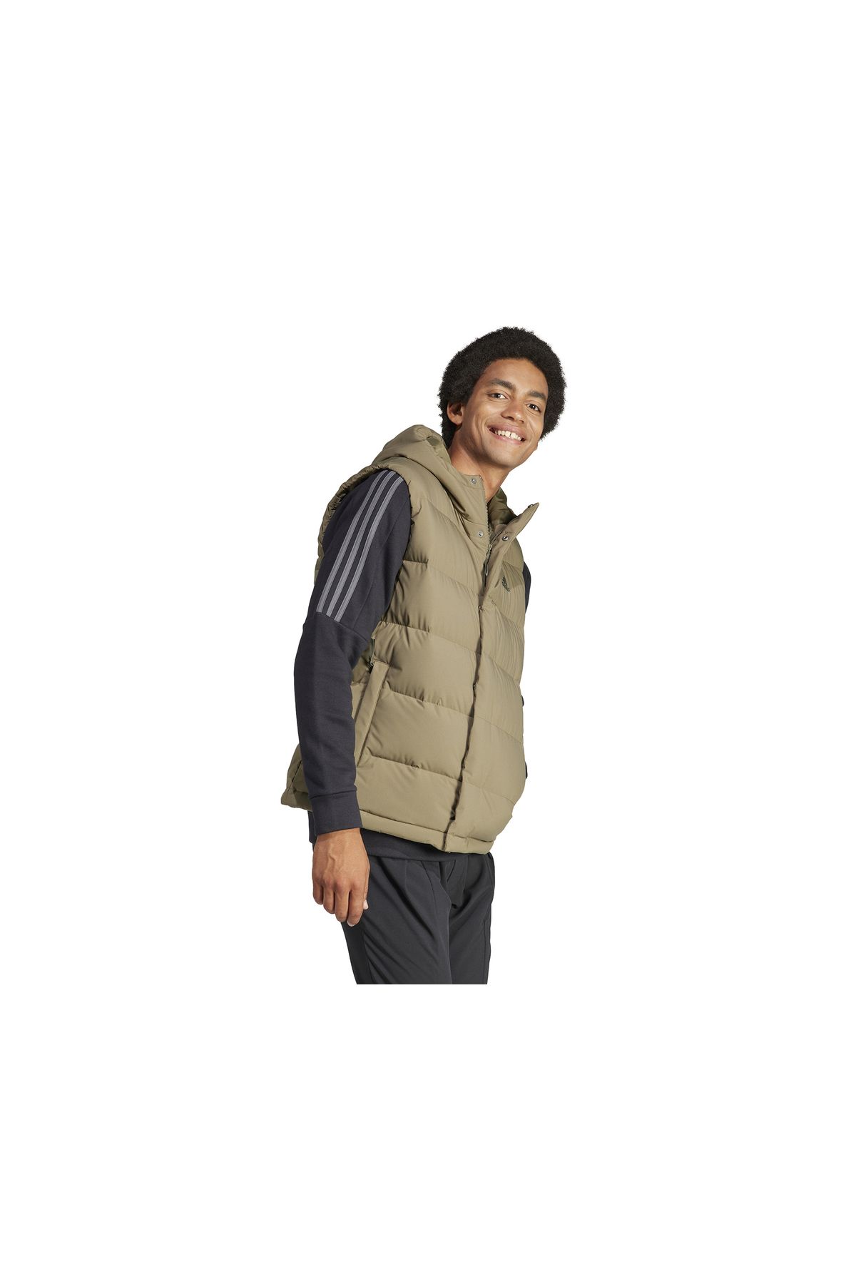 adidas Helionic Vest Erkek Yeleği IK3189 Haki