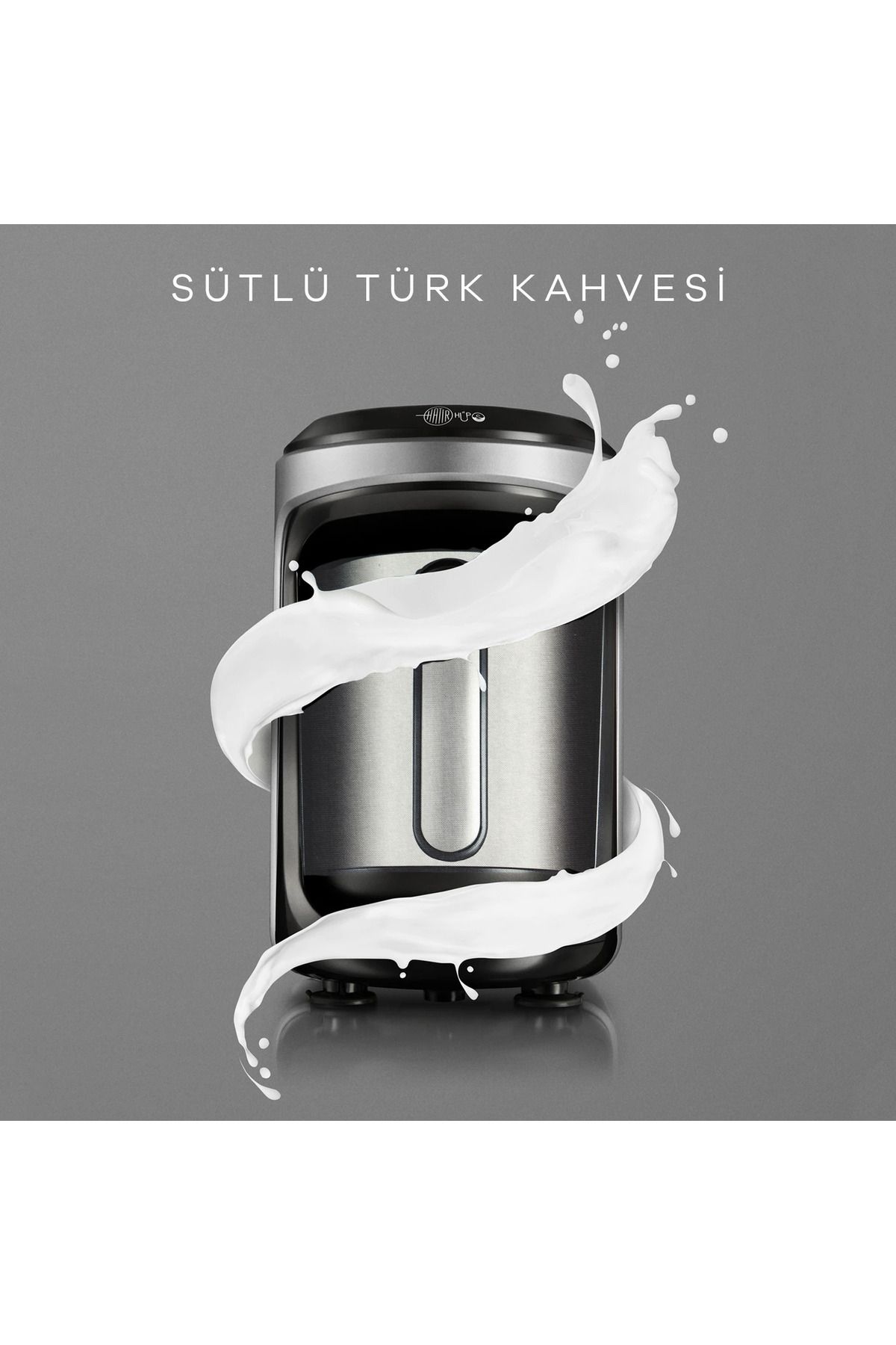 Karaca Hatır Hüps ÇELİK CEZVE Sütlü Türk Kahve Makinesi