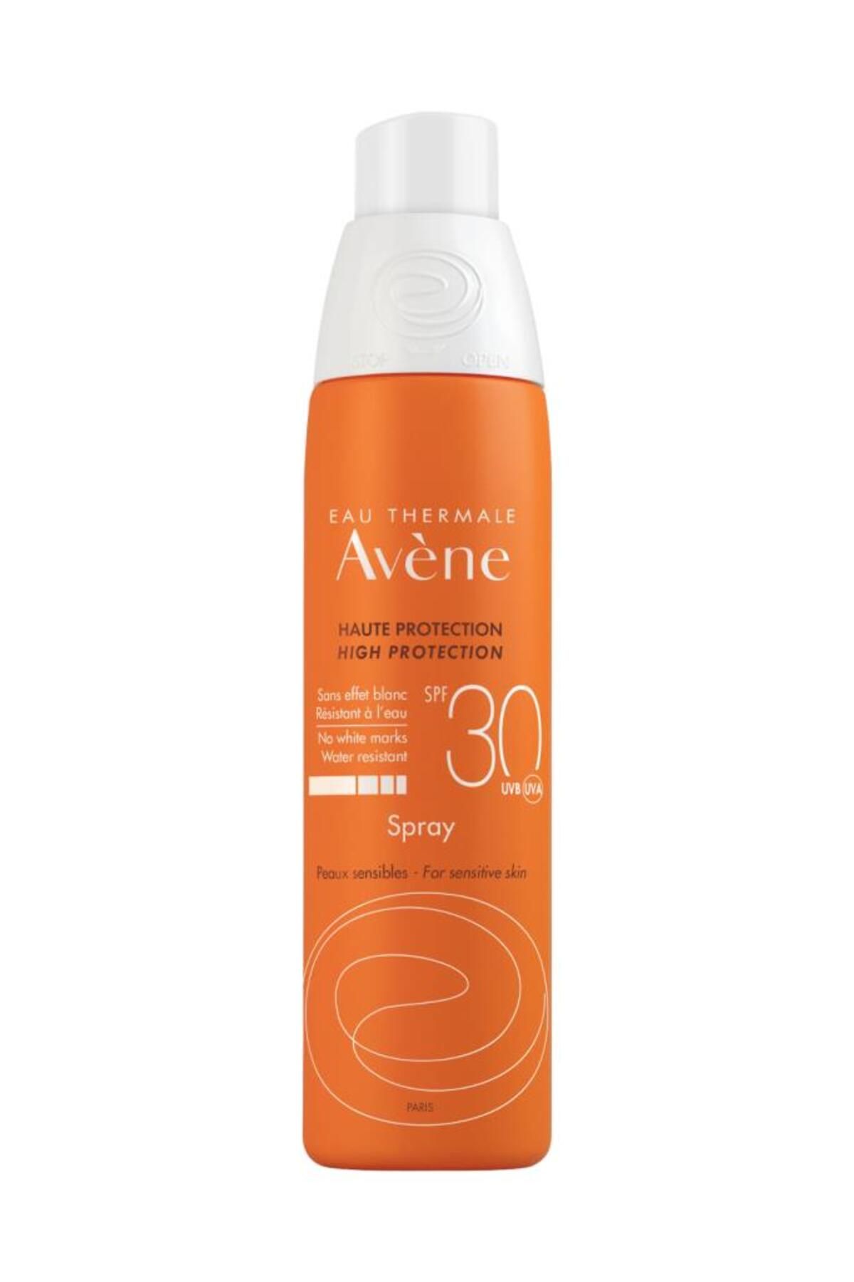 Avene Spray SPF 30+ Tüm Cilt Tipleri İçin Kullanıma Uygun Güneşten Koruyucu Vücut Spreyi 200 ml