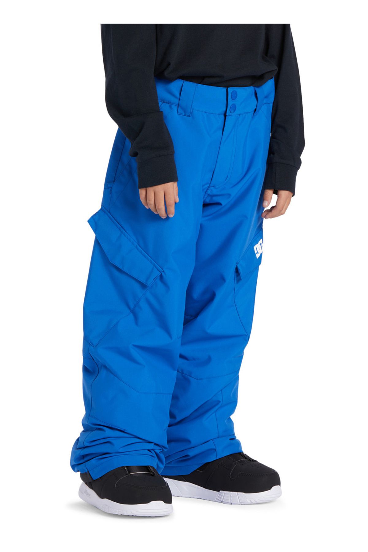 DC Mavi Erkek Çocuk Düz Waterproof Kayak Pantolonu ADBTP03011