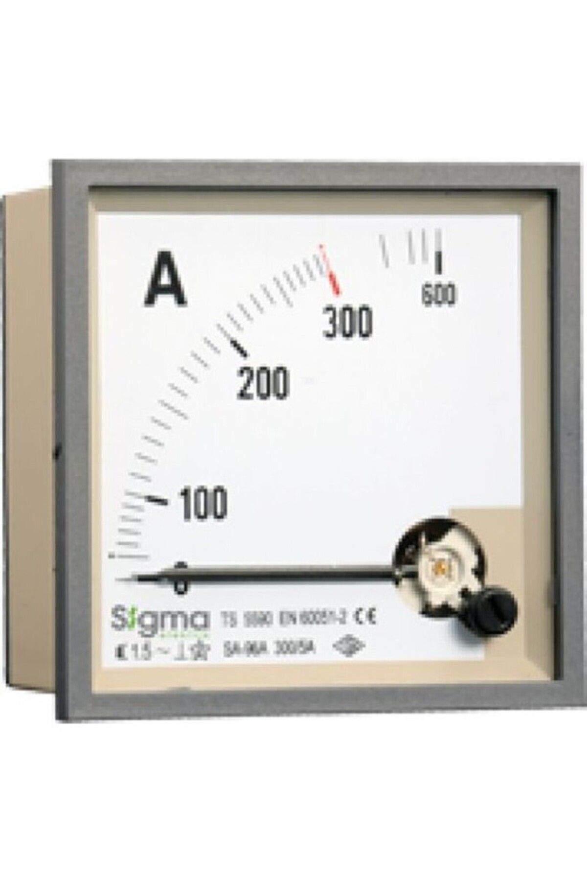 Sigma 72X72 Direkt Tip 30 A Analog Ampermetre SA72A-D030