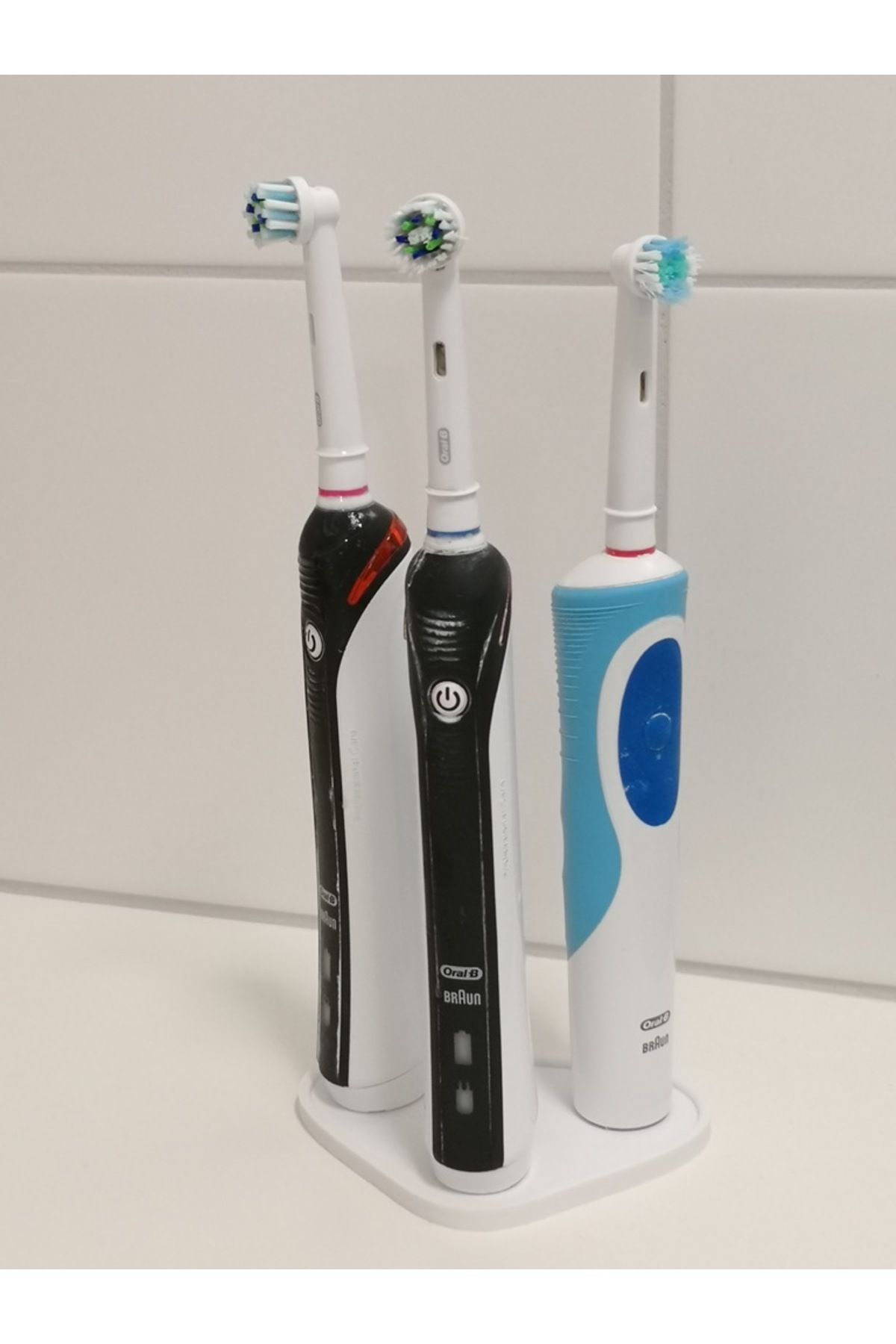 buxeco Oral B Uyumlu  3'lü Diş Fırça Standı