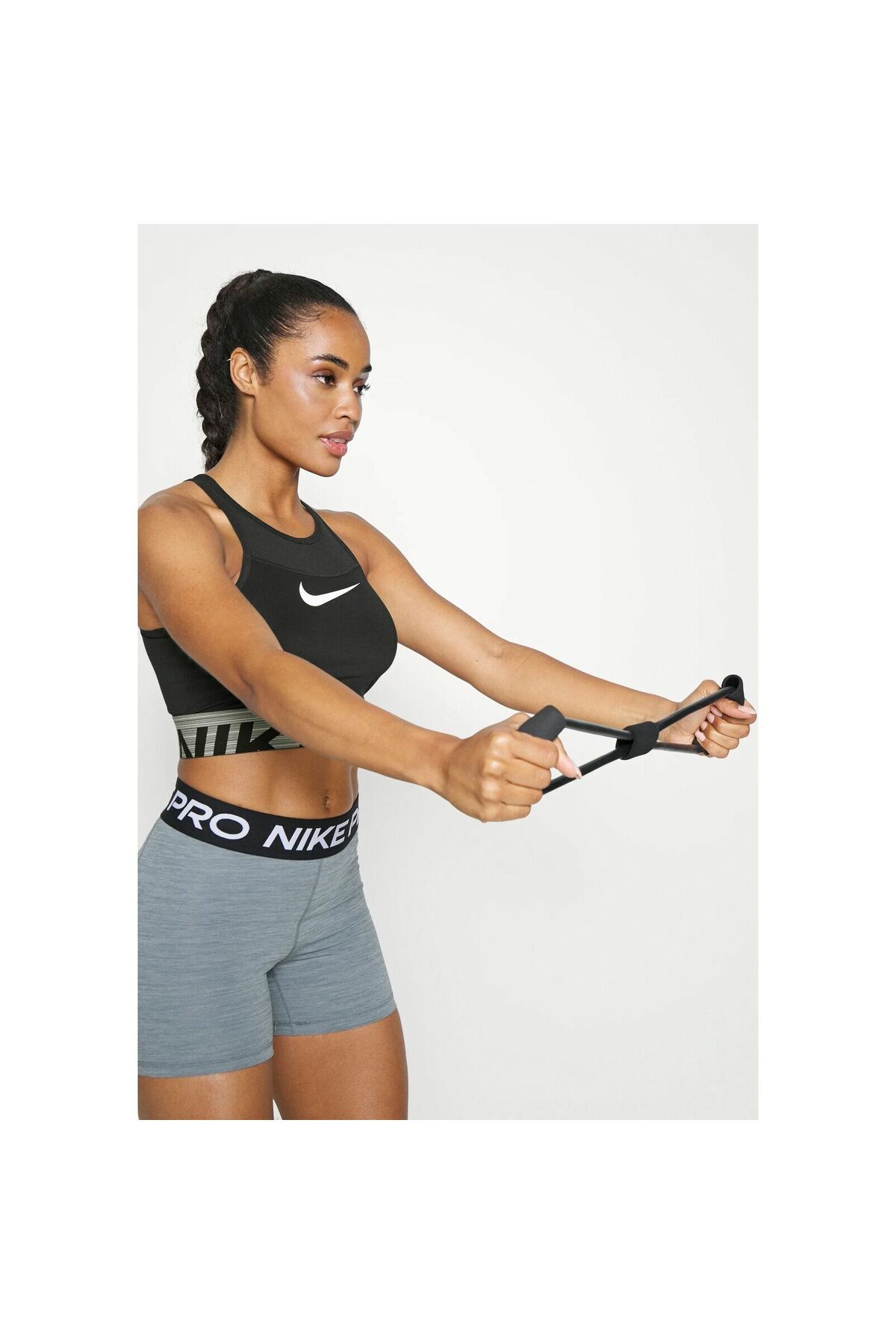 Nike Pro Dri-Fit Graphic Cropped Training Kadın Atlet DM7689-010