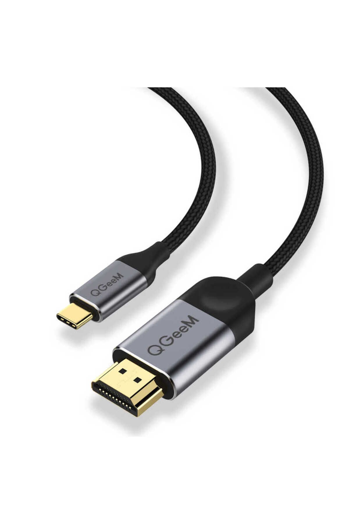 Dolia Type-C 3.1 Display Port alternatif mod destekleyen cihazlar İçin Type-C'den HDMI'ya Aktarım Kablo