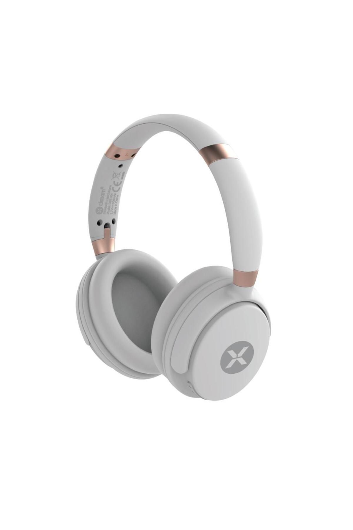 Dexim SC-301 Bluetooth 5.3 Kablosuz Kulaküstü Kulaklık - Beyaz