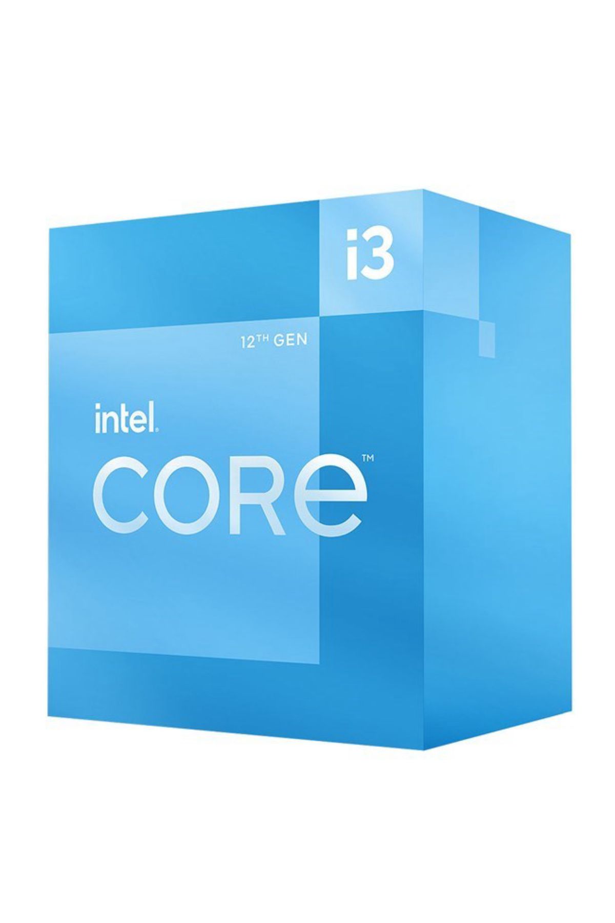 Intel Core i3-12100F 4.30Ghz 12Mb LGA1700 İşlemci "Ekran Kartsız"
