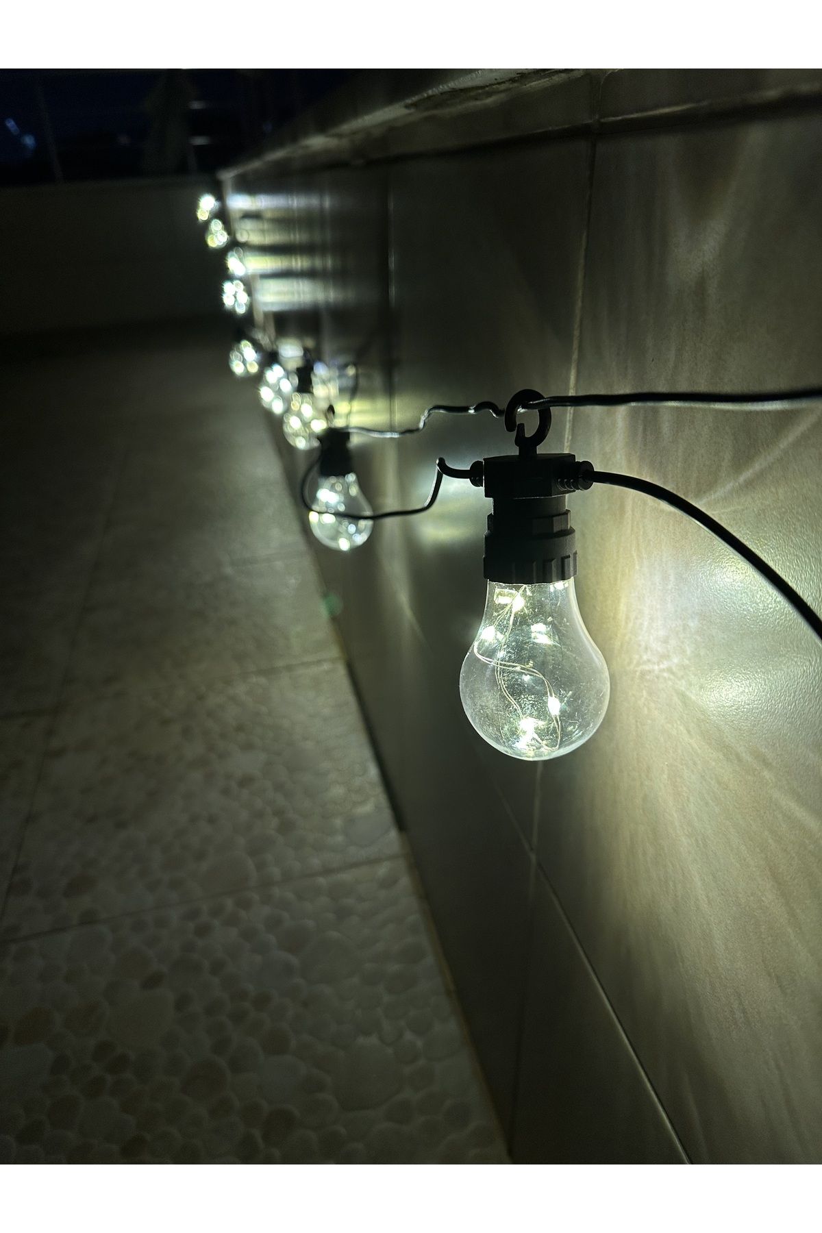 MENFRY Ampul LED IP44 Su Geçirmez İç ve Dış Mekan Aydınlatma Dekor Süs Işık (10 Adet)
