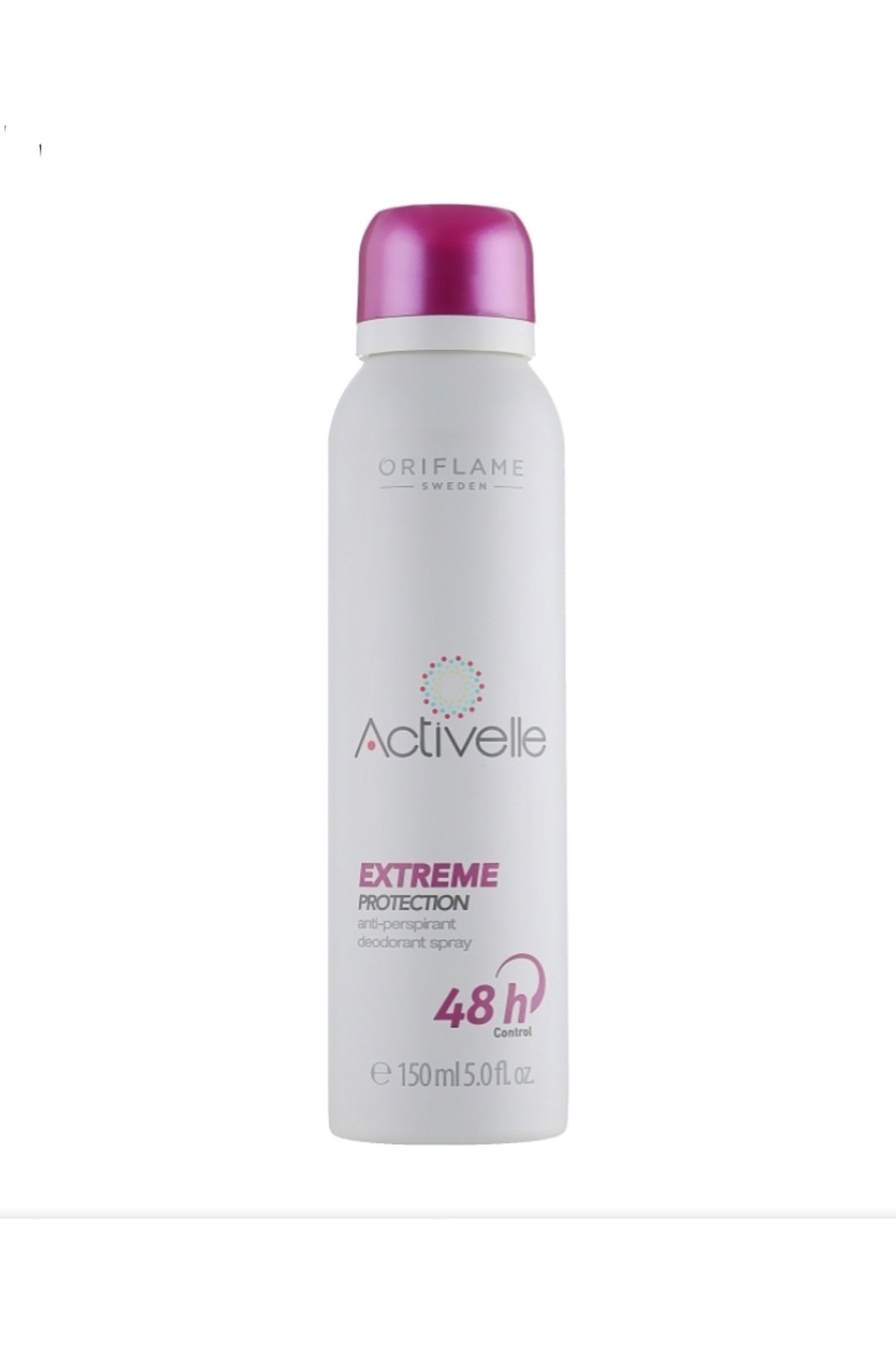 Oriflame Activelle protection 24 h fairness deodorant extreme protection 150ml büyük boy