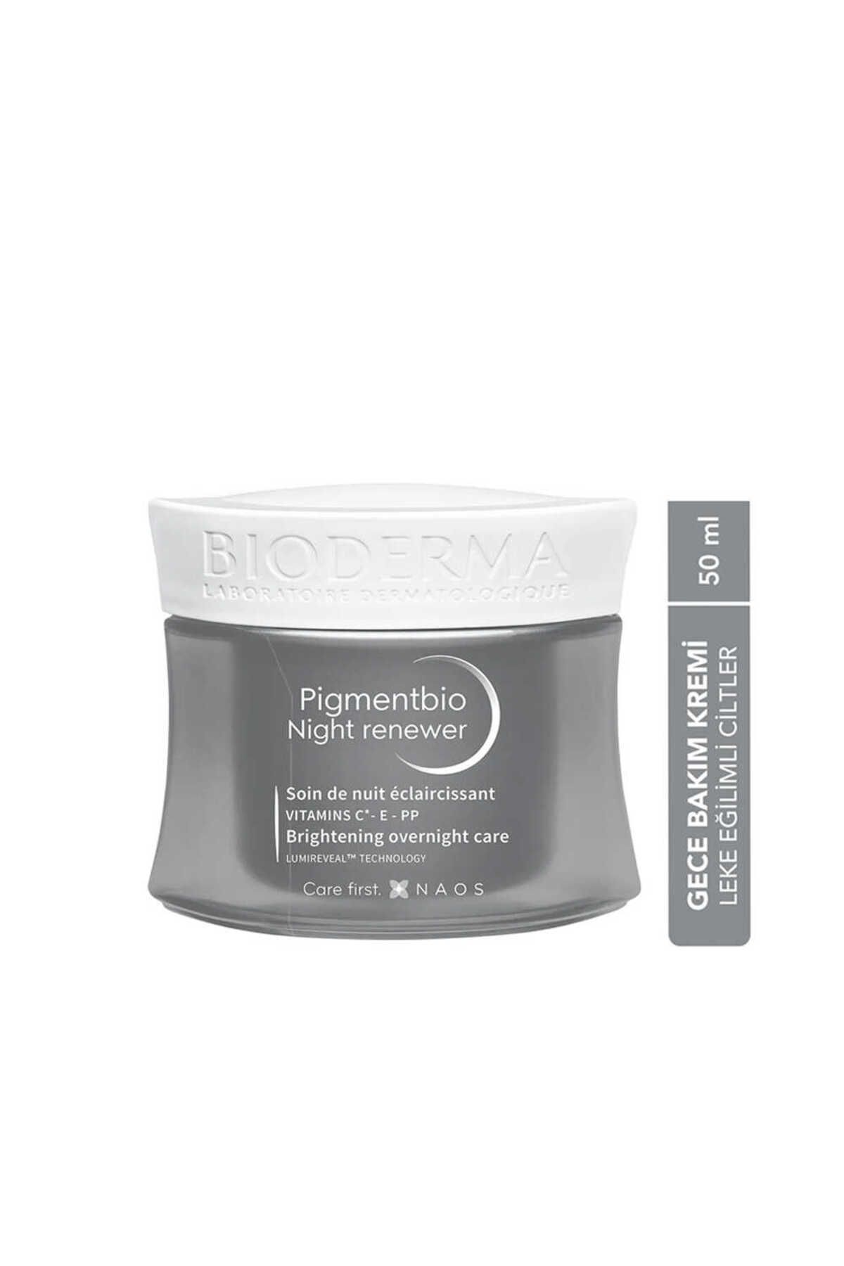 Bioderma Pigmentbio Night Renewer Leke Azaltıcı ve Sıkılaştırıcı Gece Bakım Kremi 50ml