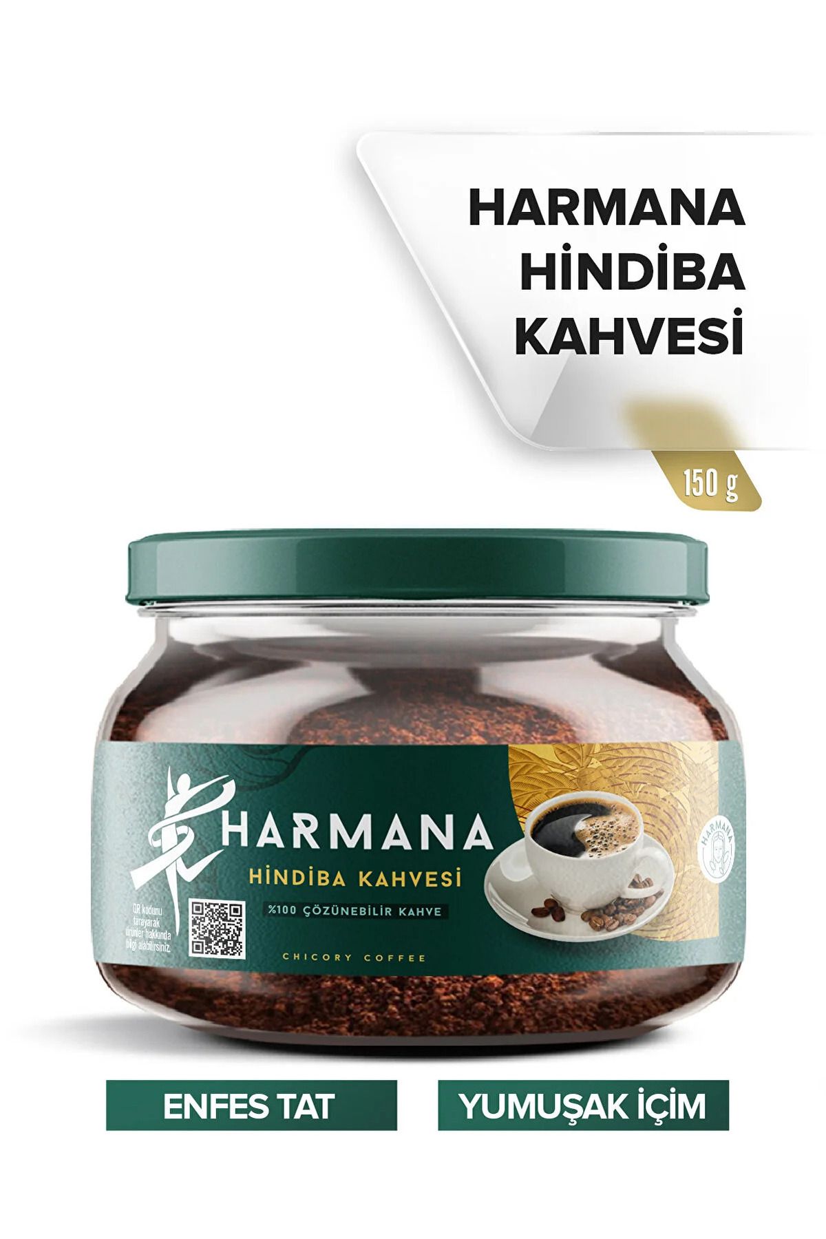 HARMANA Hindiba Kahvesi Detox Kahve 1 Aylık - (60 KULLANIM) Net 150gr