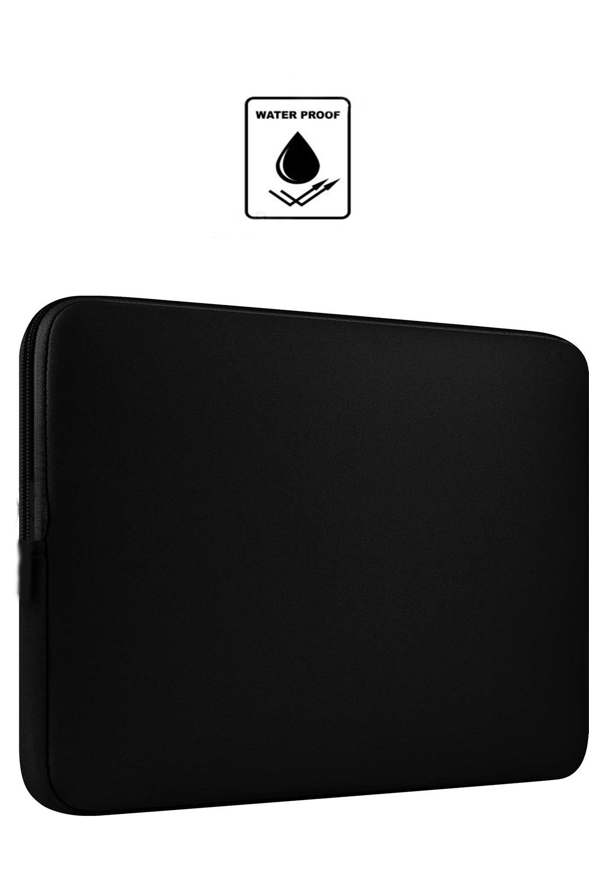 Luvenis Siyah 13-14-15.6-16 Inç Fermuarlı Kılıf Laptop & Notebook Çantası