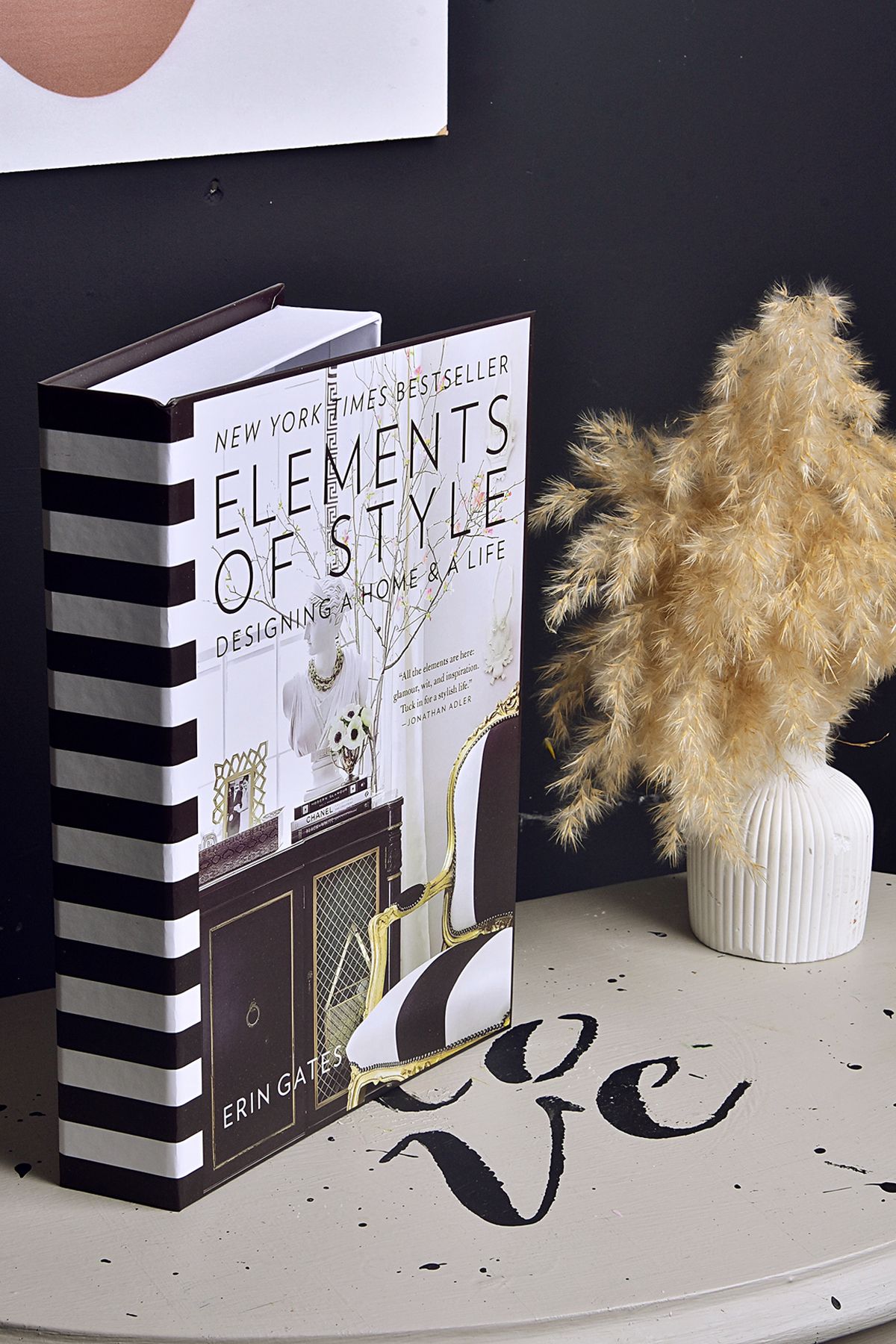 Bytwo Elements of style Dekoratif Kutu - Kitap Kutu - Book box