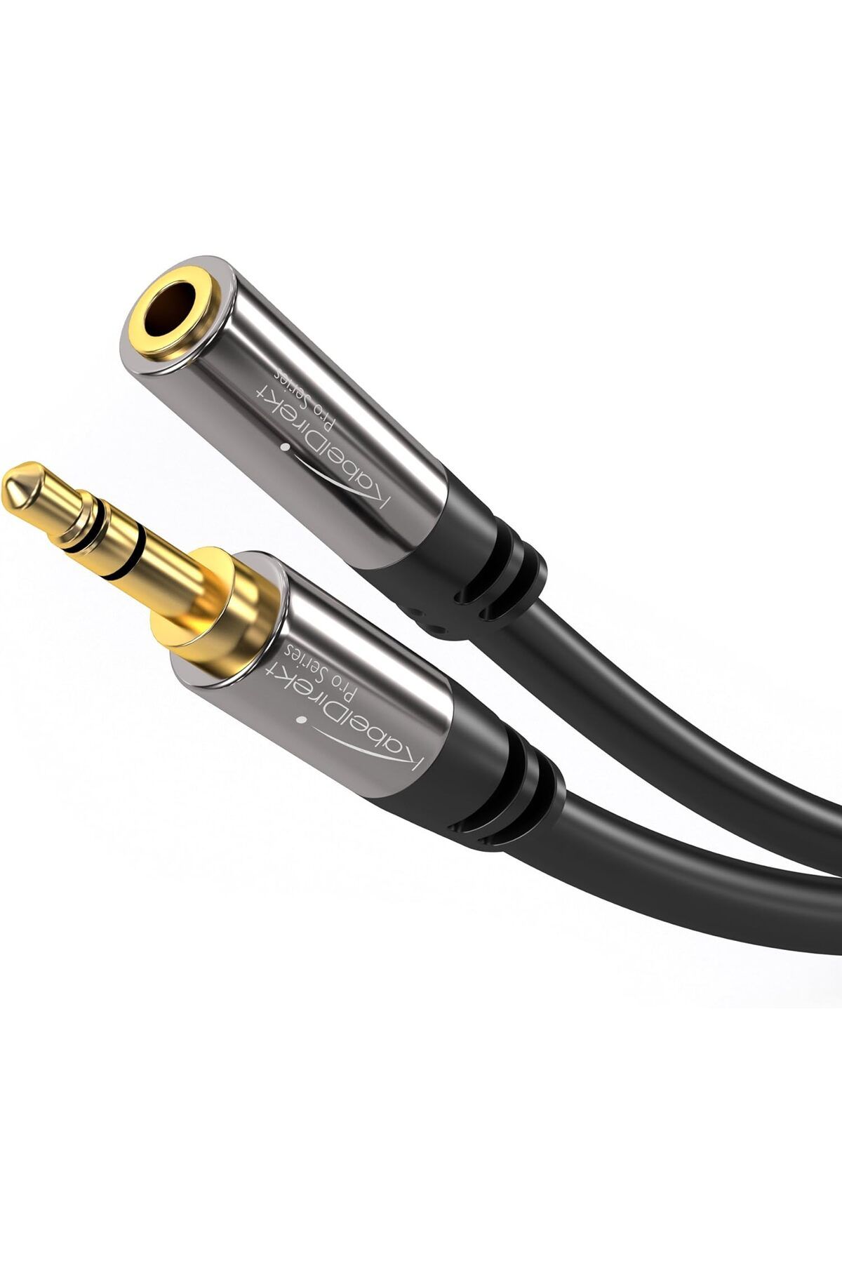 Genel Markalar – 5 m – kulaklık uzatma kablosu, 3,5 mm jak uzatması (aux ses kablosu, jak fişi/jak soketi, n