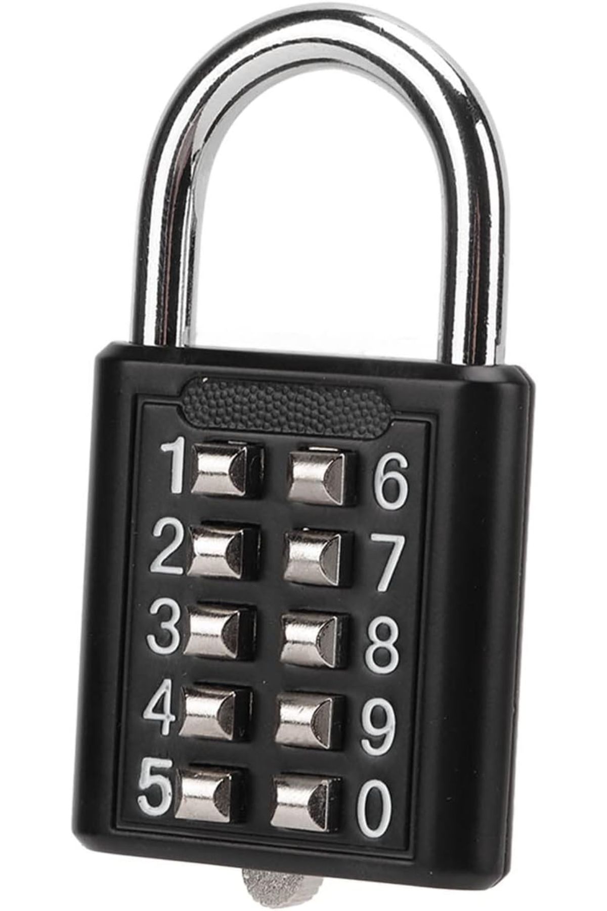 Dahaus 10 Şifreli Dokunmatik Basmalı Şifreli Kilit Bagaj Valiz Çanta Dolap Güvenlik Kilidi XK413