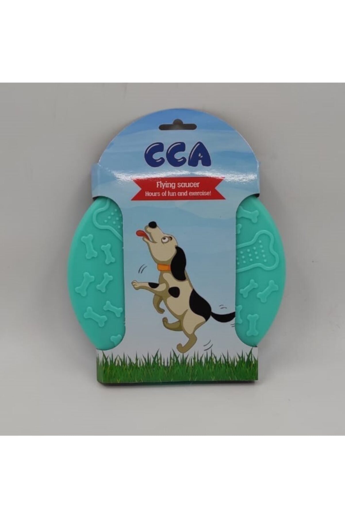 CCA Frizbi Kedi Köpek Oyuncak Küçük Boy Açık Mavi