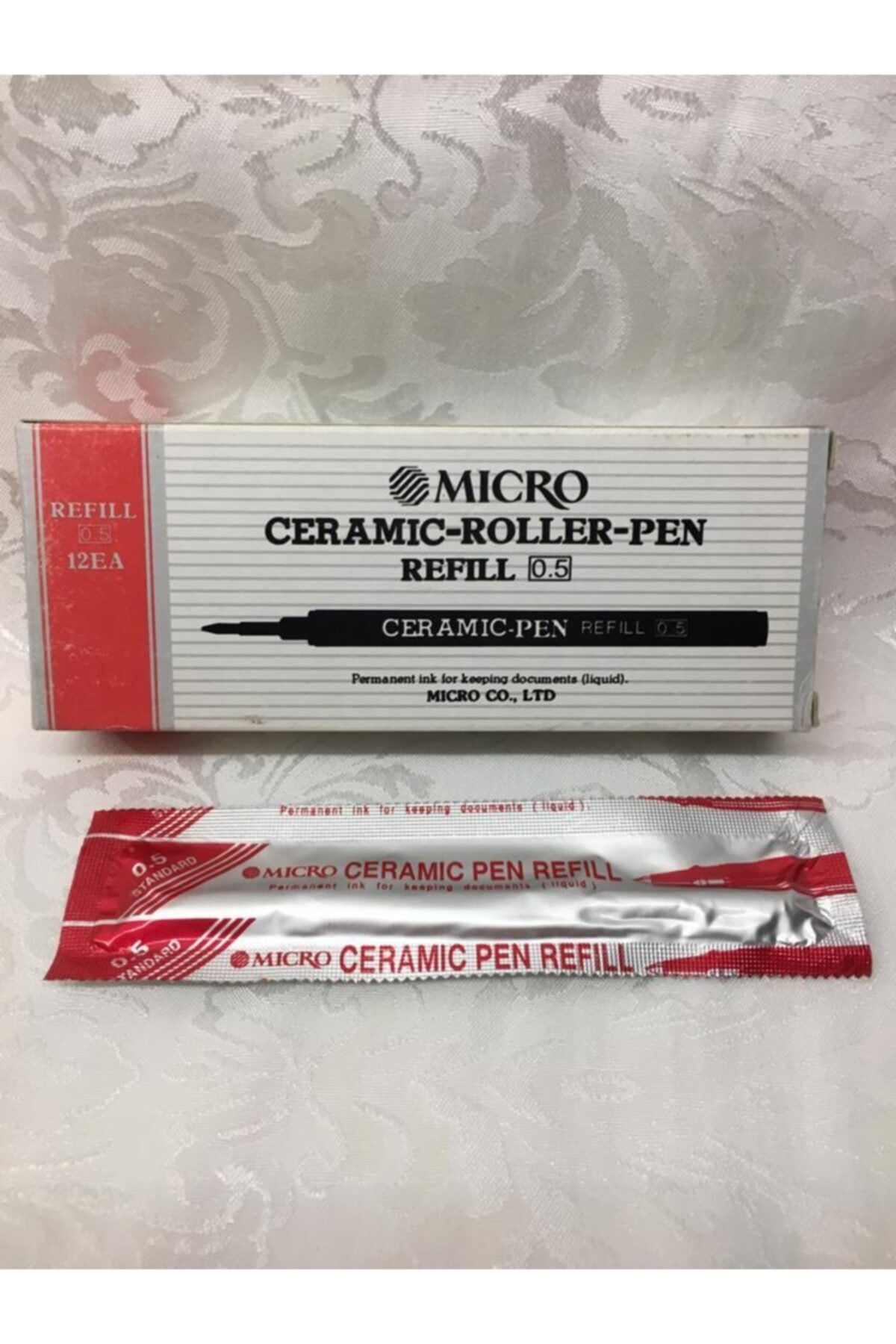 Micro Ceramik Roller Pen Yedek Kırmızı