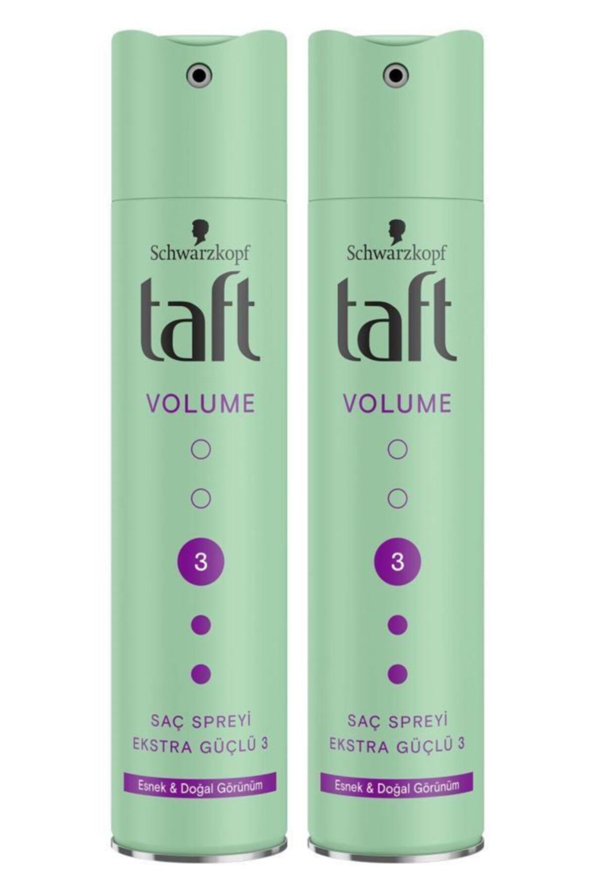 Taft True Volume (ekstra Hacim Veren) Sprey 250 Ml X 2 Adet