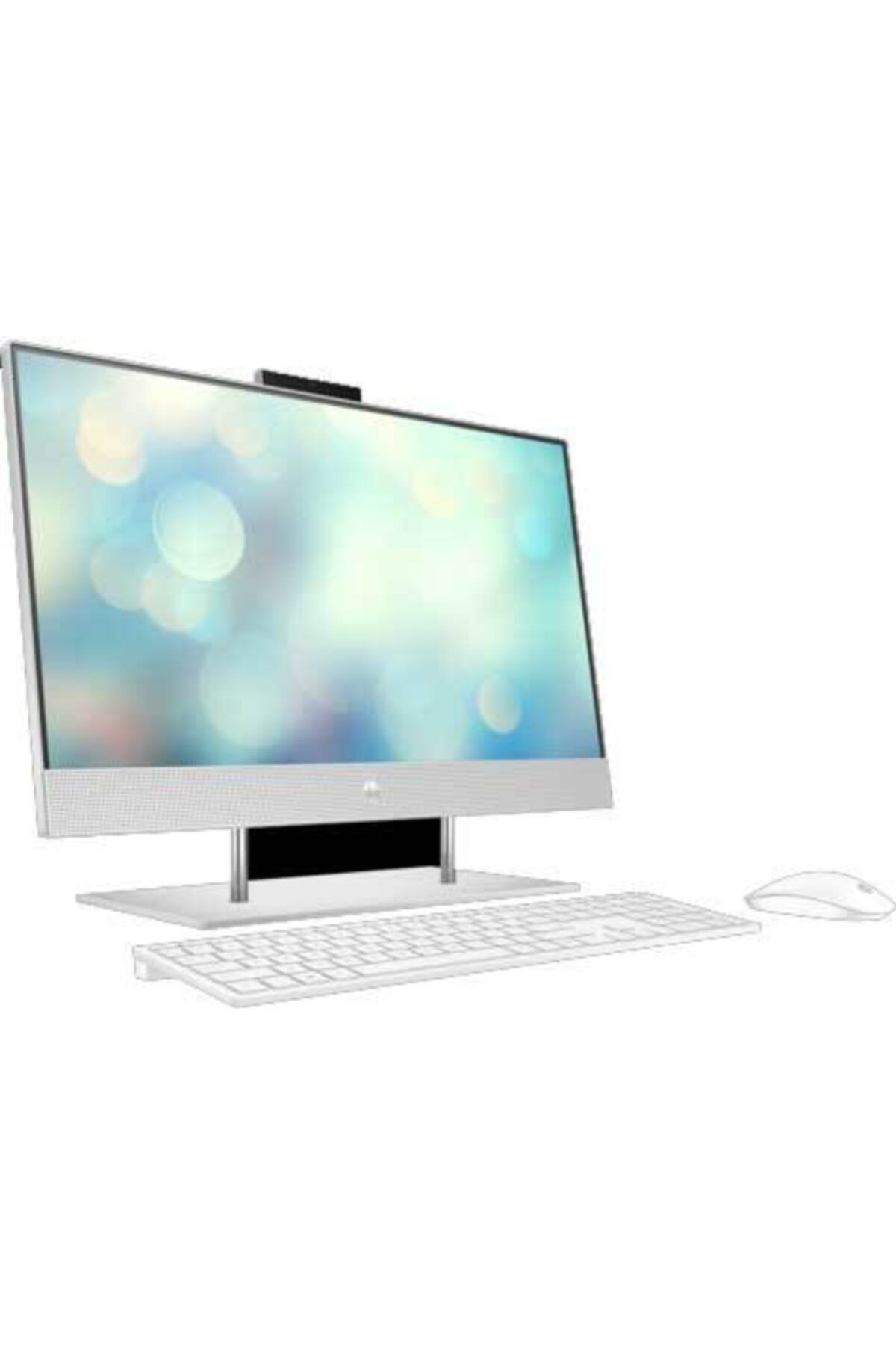 HP 209r0ea 24-dp0008nt I5-10400t 8g 512g 23.8 Silver Touch Uhd Freedos All In One Bilgisayar