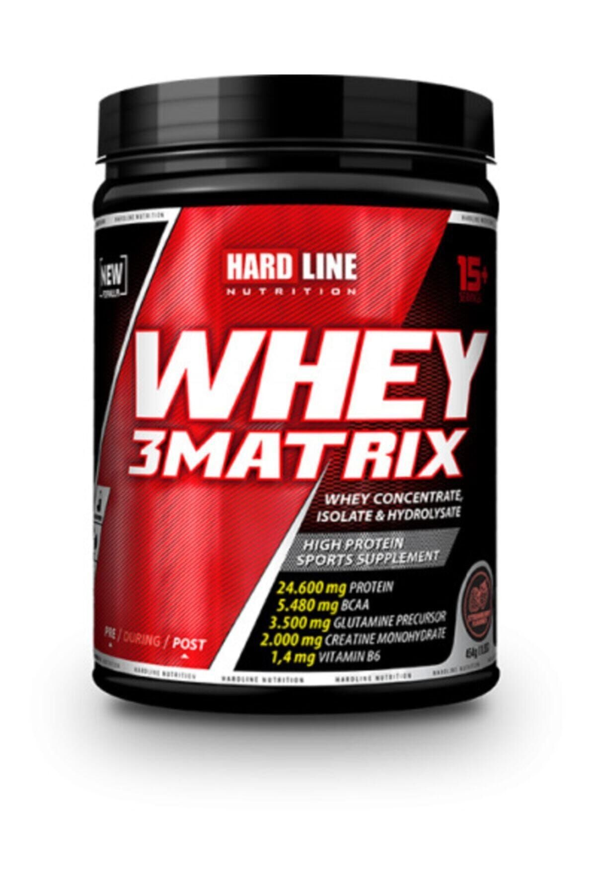 Hardline Whey 3 Matrix Çilek 454 gr