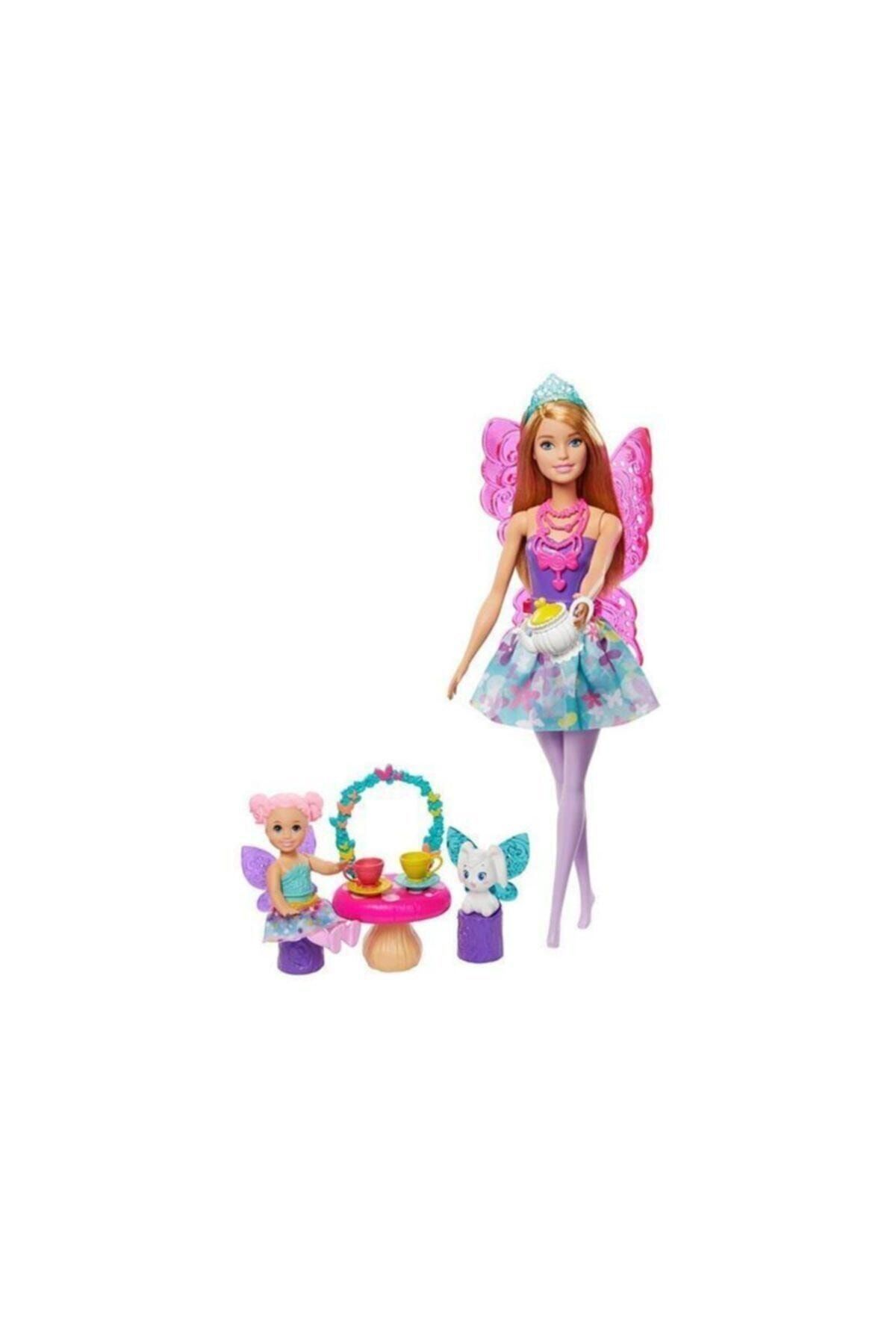 Barbie Dreamtopia Peri Bebek Ve Aksesuarlı Oyun Seti Çay Partisi Tema