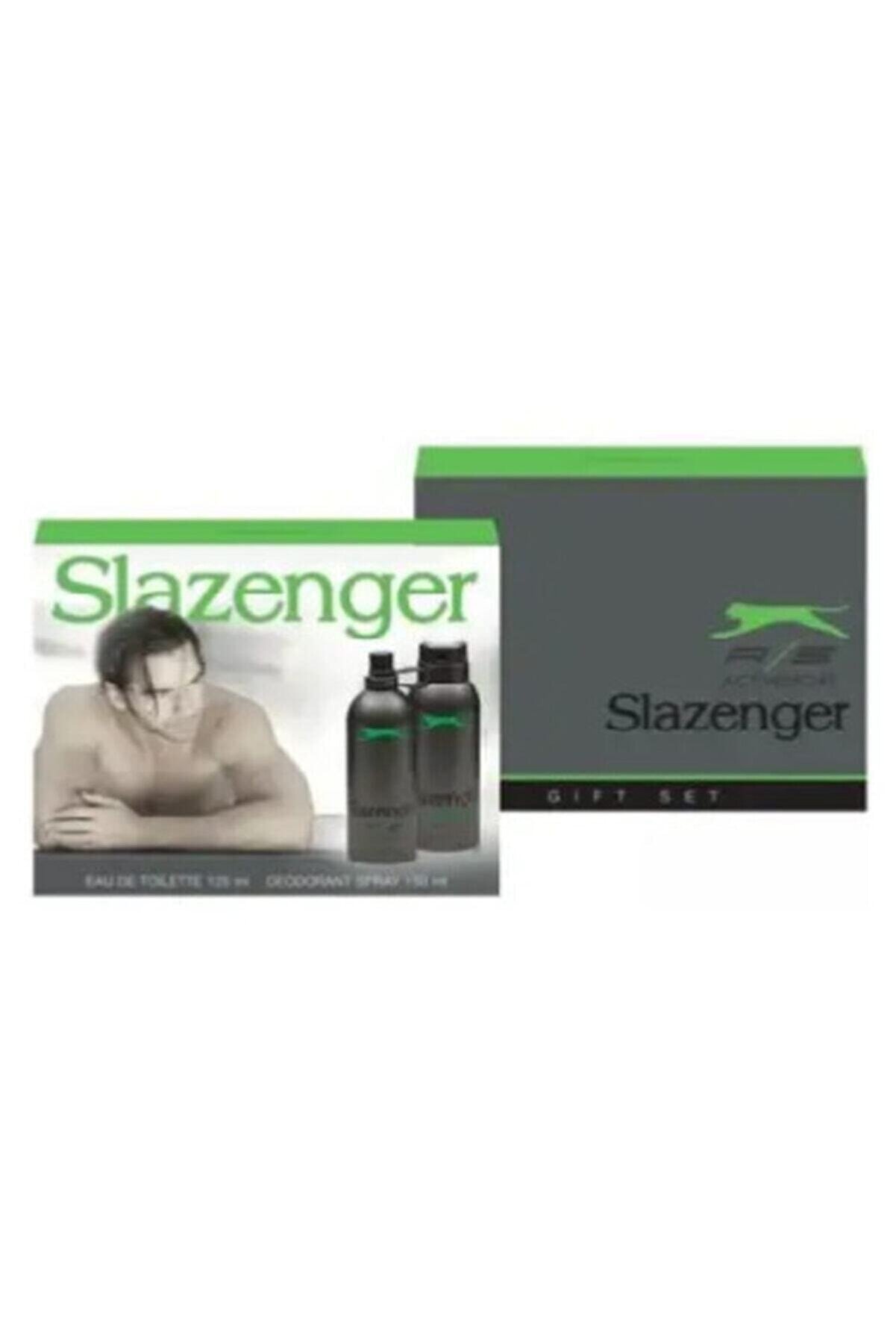 Slazenger Edt 125 ml 150 ml Erkek Deodorant -yeşil-