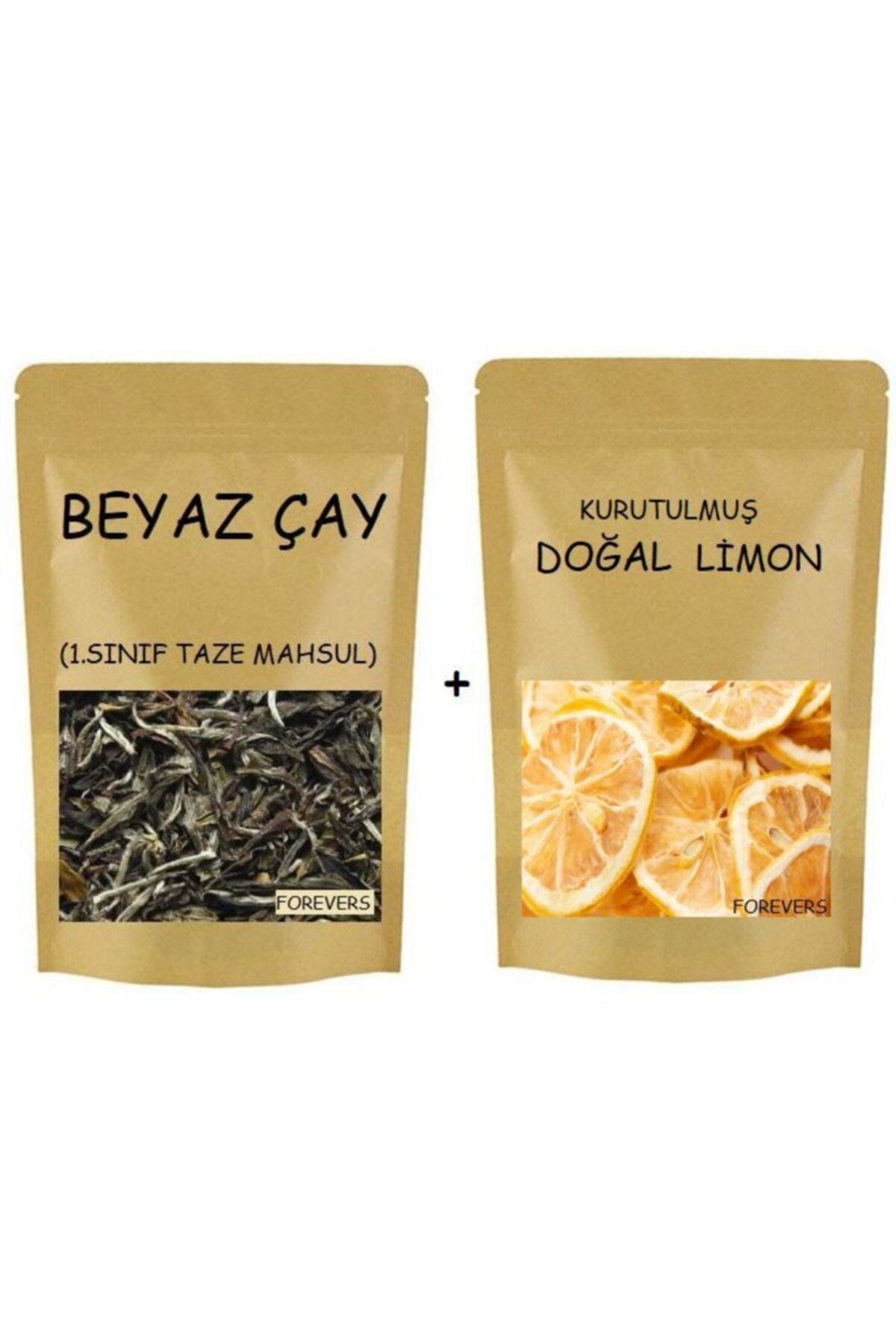 forevers Beyaz Çay (95gram) & Doğal Limon (35gram)