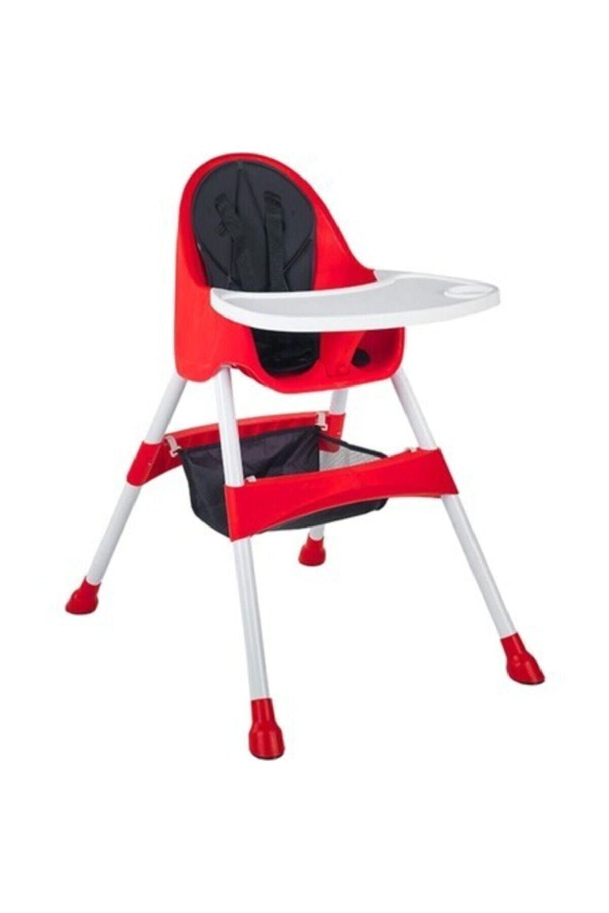 Babyhope Royal Mama Sandalyesi Ekonomik Mama Masası Portatif Yemek Masa-kırmızı Bh-7001