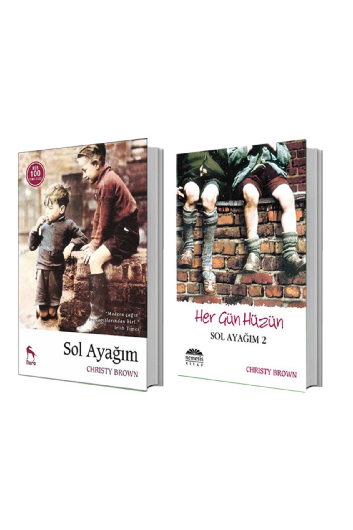 Epsilon Yayınevi Sol Ayağım - Sol Ayağım 2 Her Gün Hüzün (2 Kitap Set )